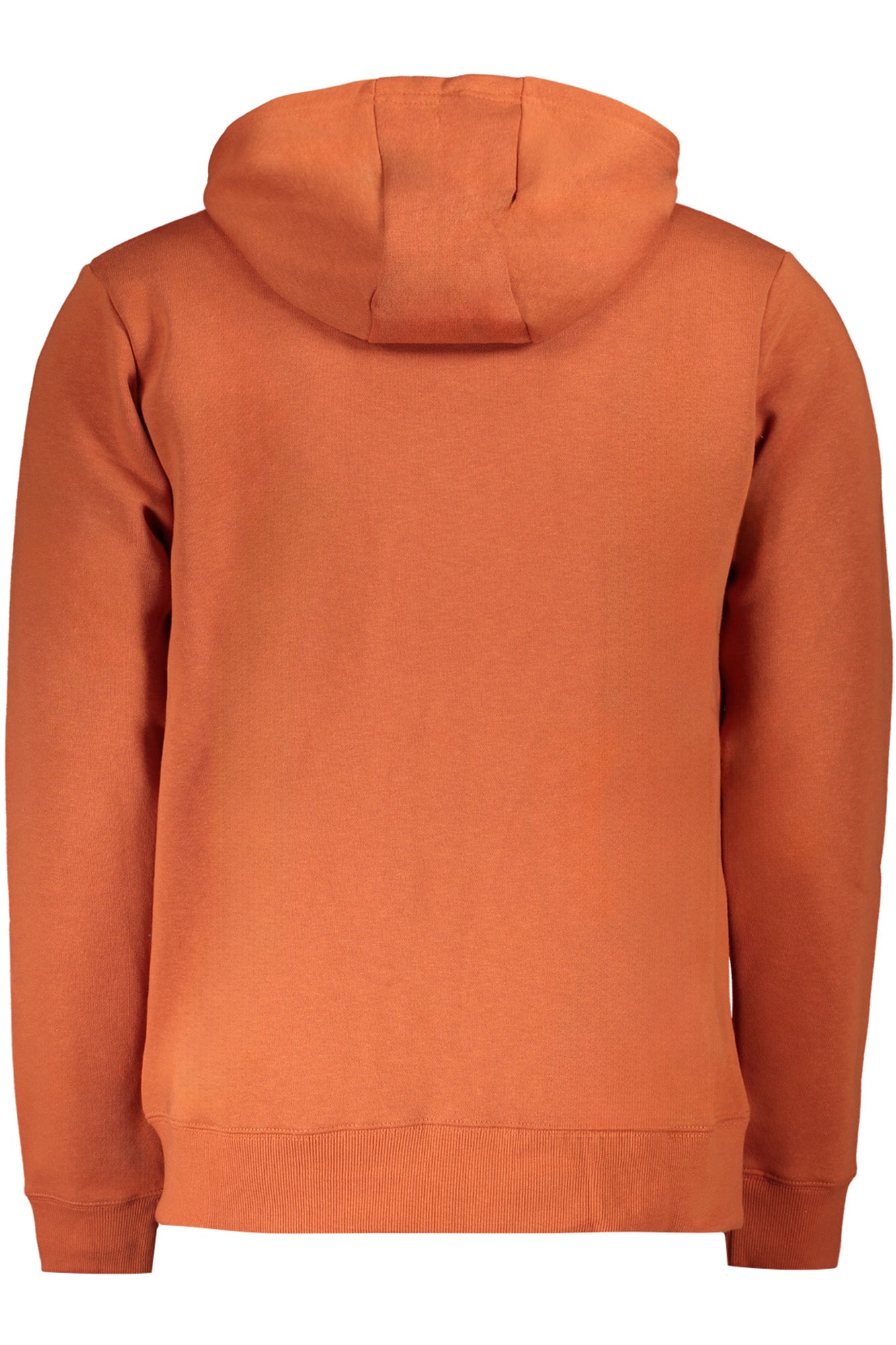 Men's brown zip-up sweatshirt