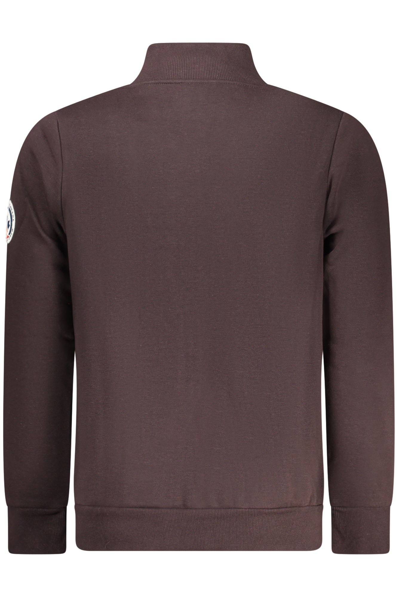 NORWAY 1963 NORWAY 1963 MEN'S BLUE ZIP-UP SWEATSHIRT - Marrone