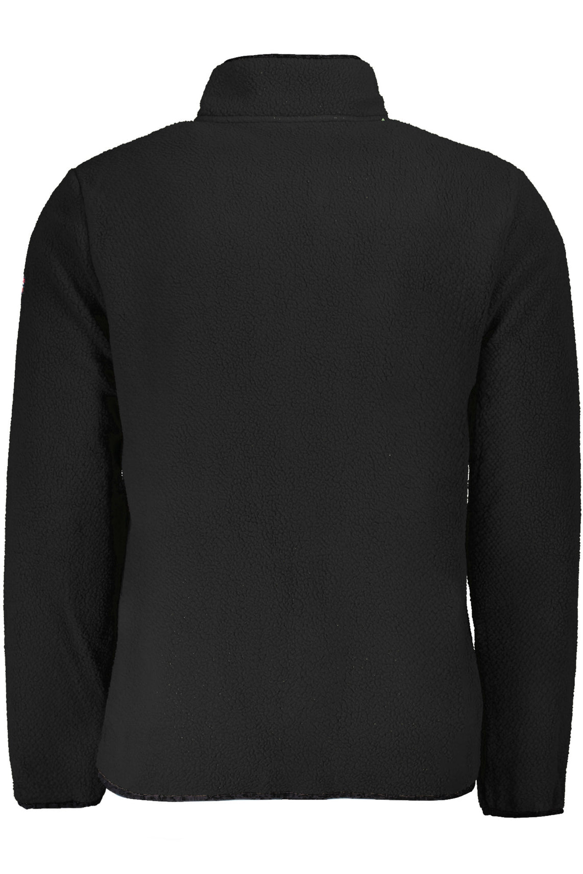 Men's black zip-up sweatshirt