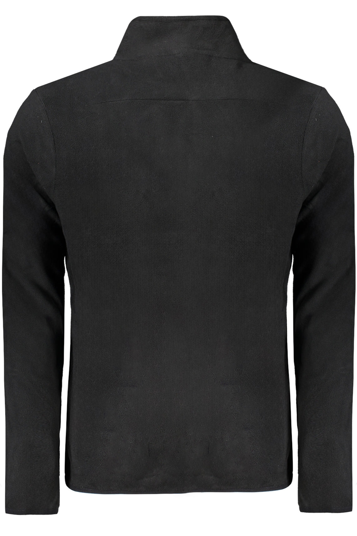 Men's black zip-up sweatshirt