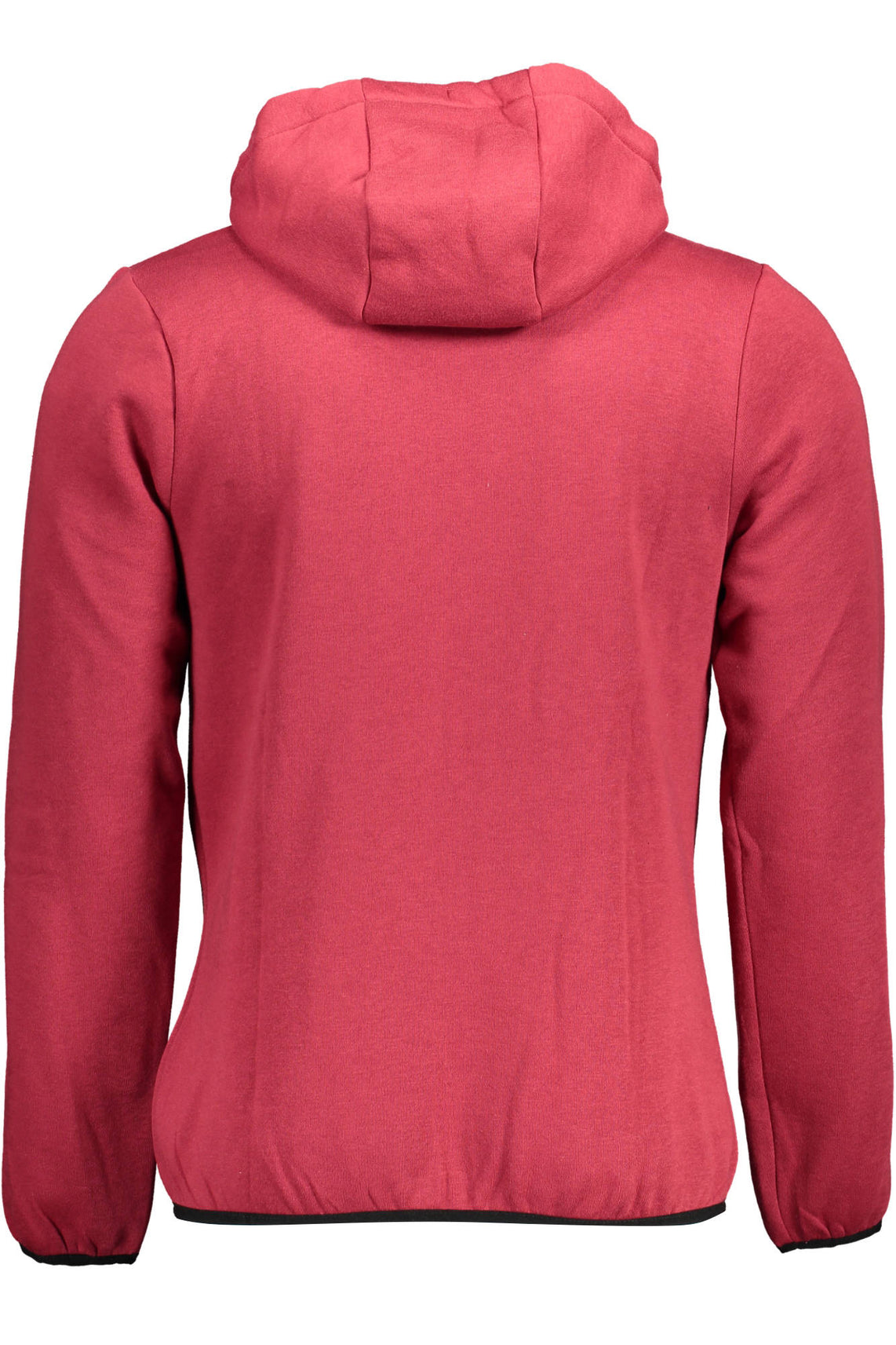 Men's zipped sweatshirt red