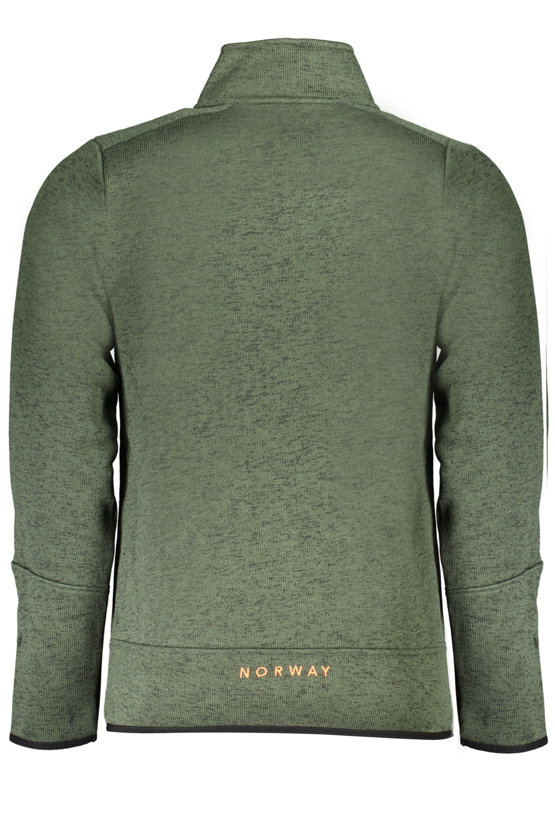 Men's zip-up sweatshirt green