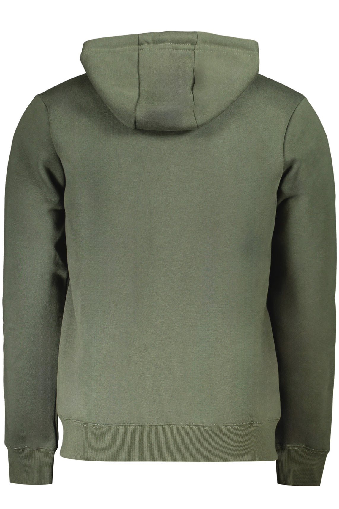 Men's zip-up sweatshirt green