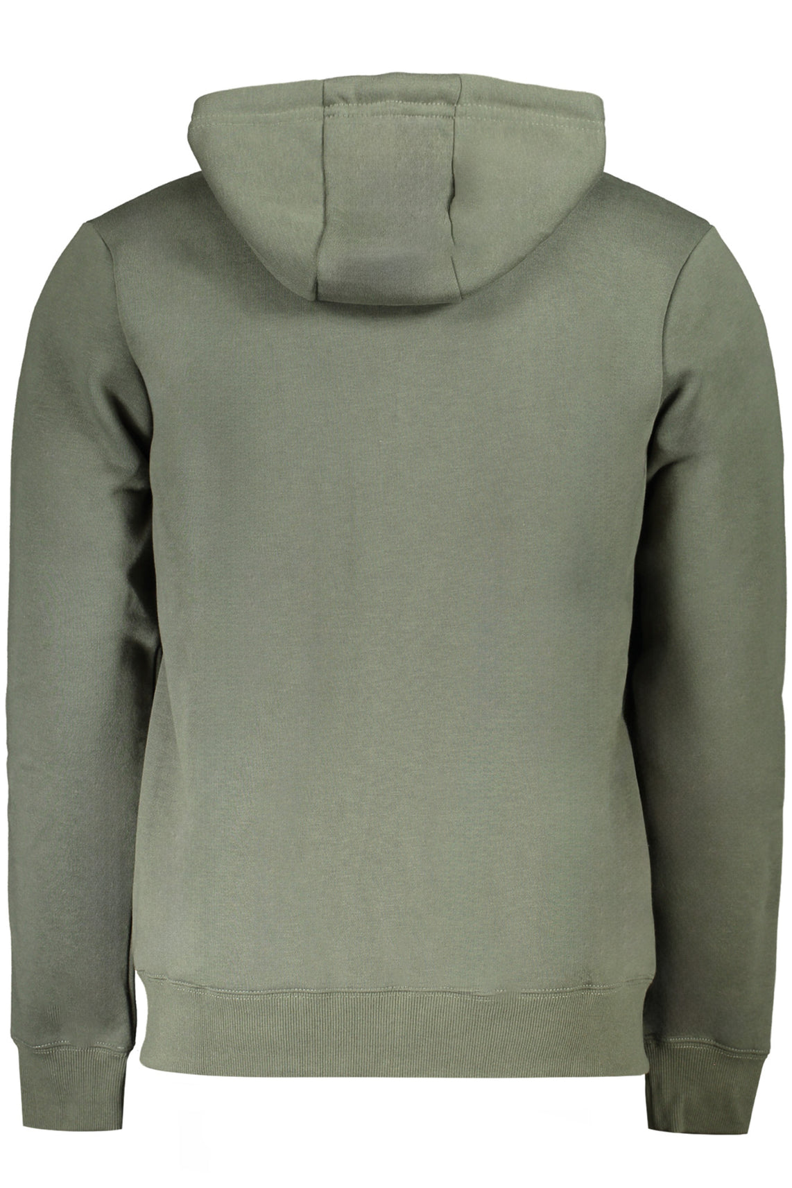 Men's zip-up sweatshirt green