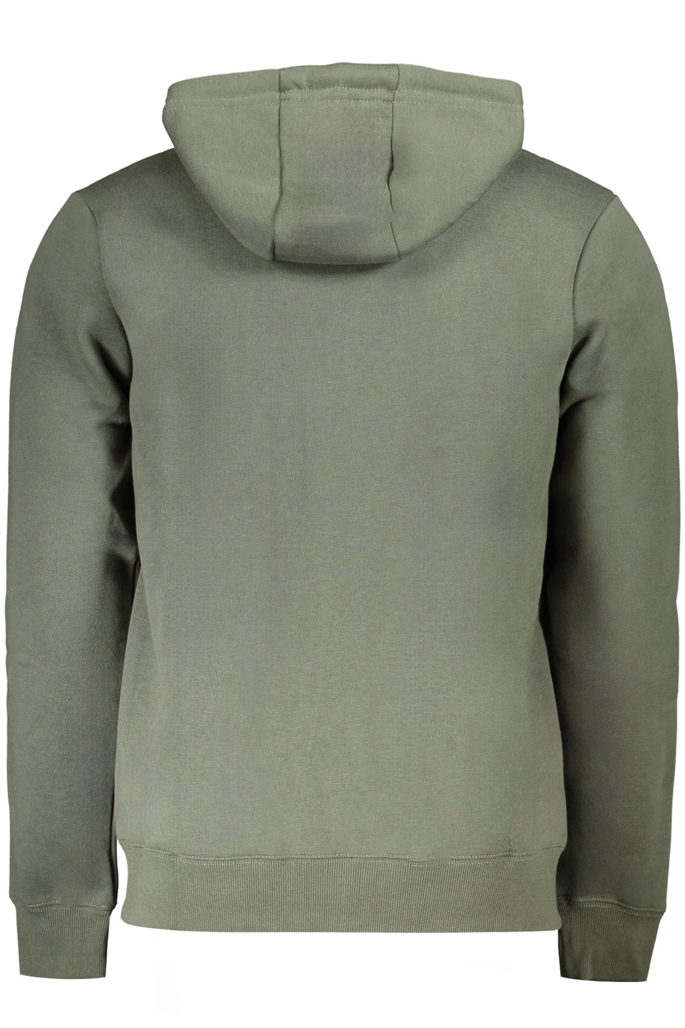 Men's zip-up sweatshirt green