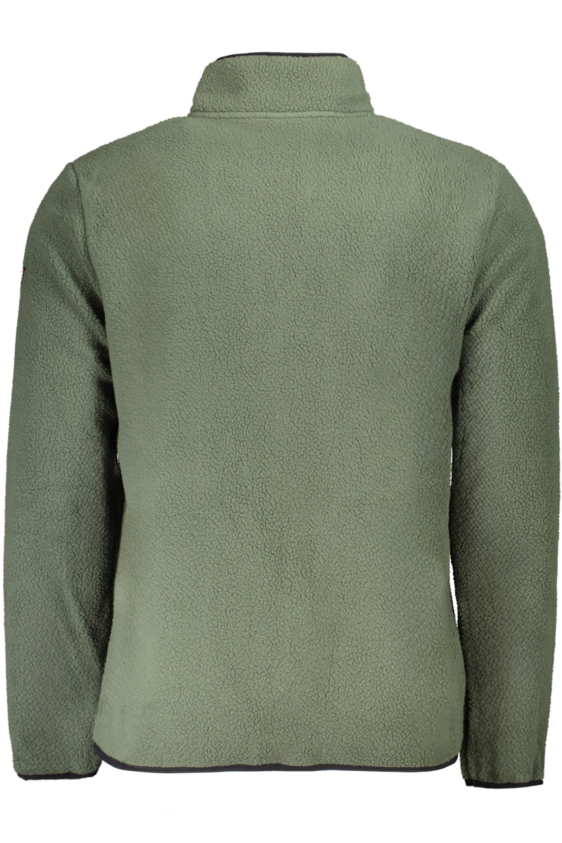 Men's zip-up sweatshirt green