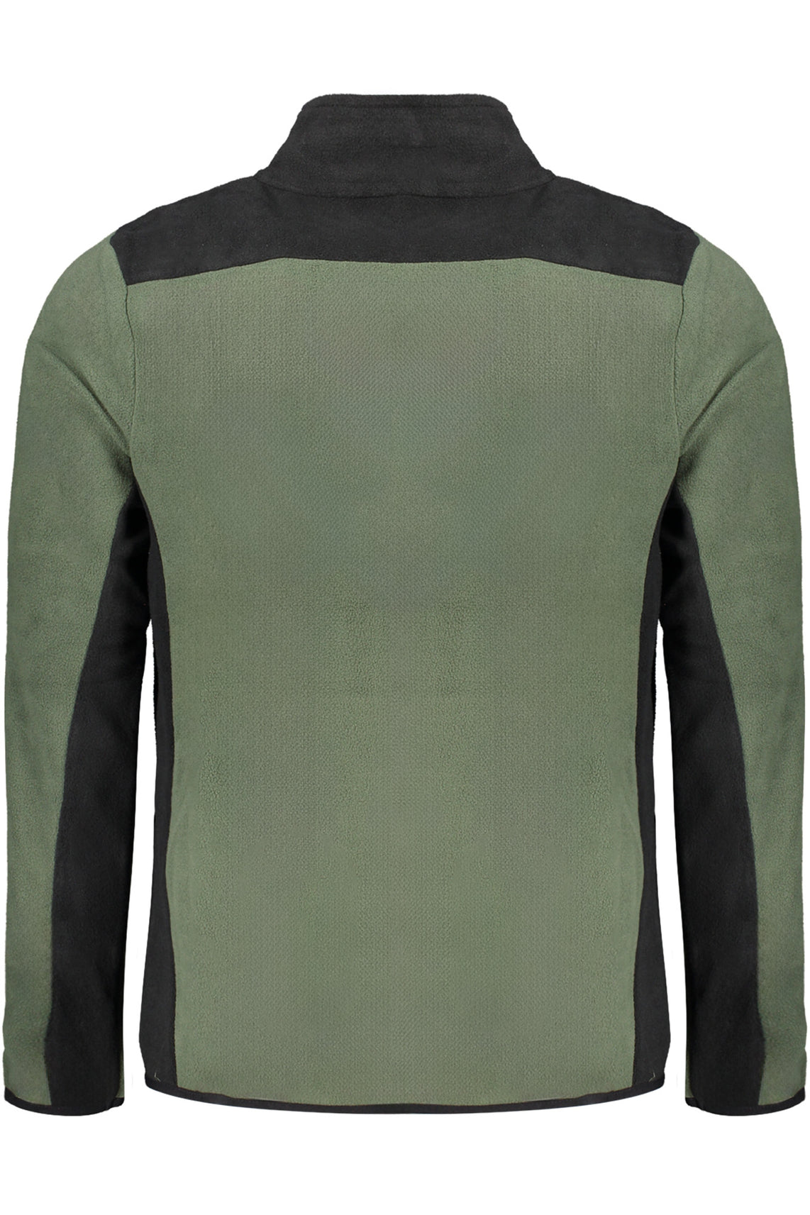 Men's zip-up sweatshirt green