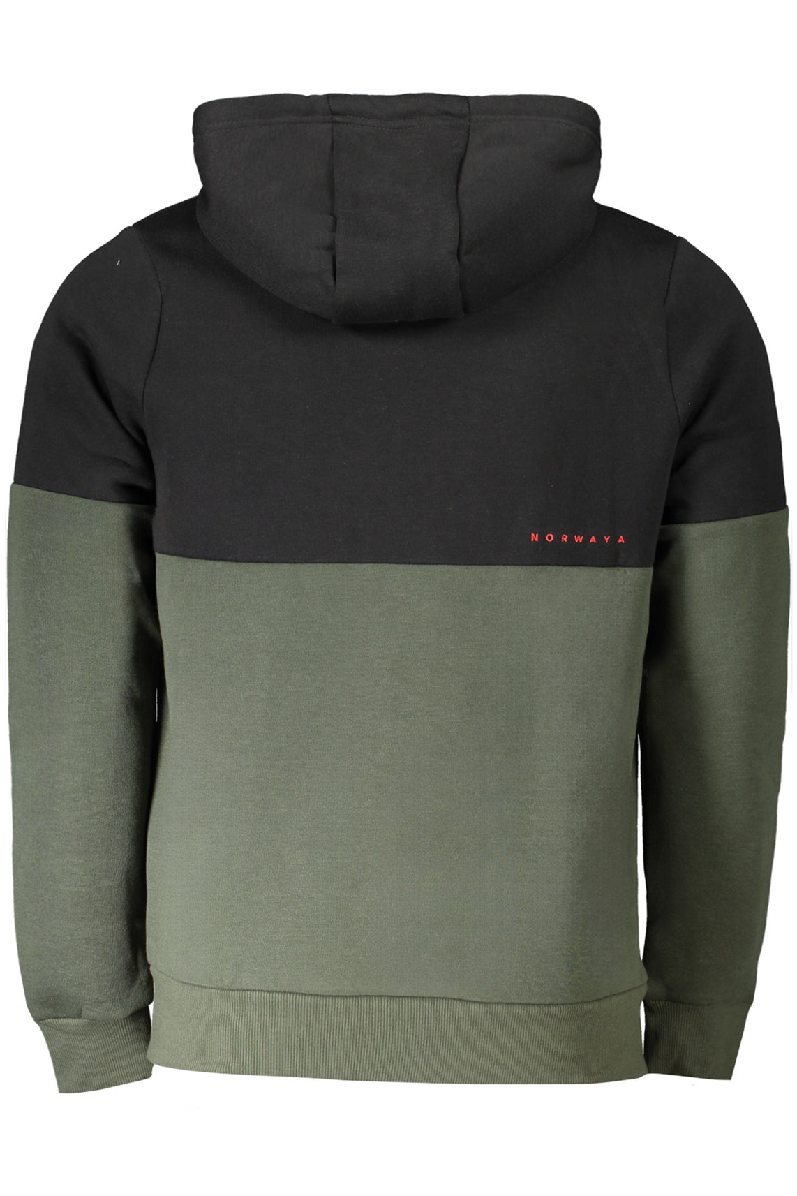 Men's zip-up sweatshirt green