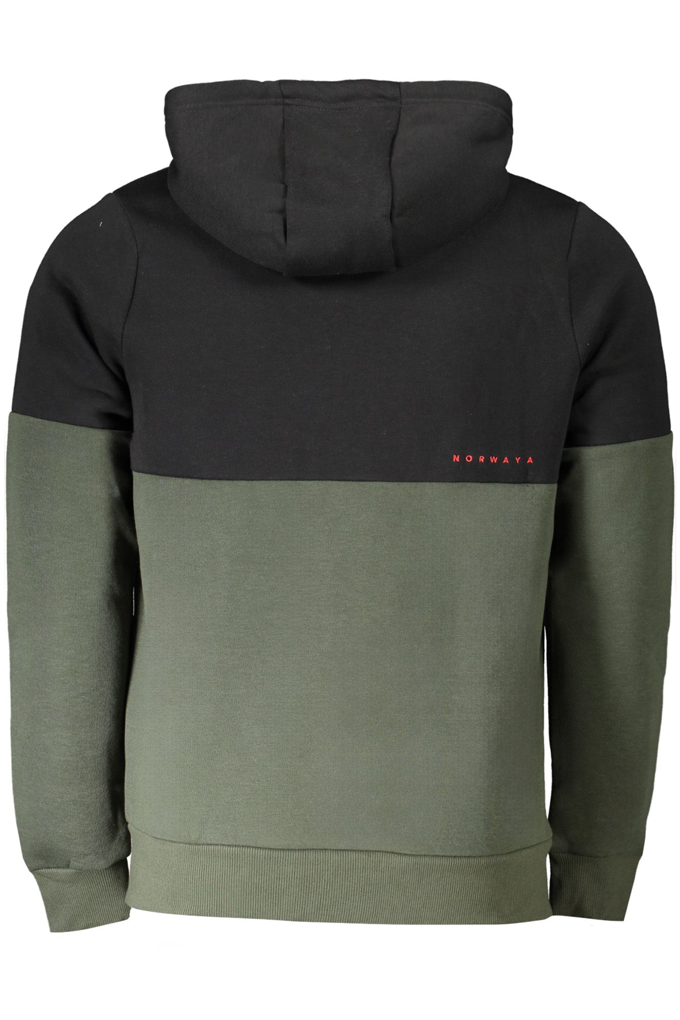 Men's zip-up sweatshirt green