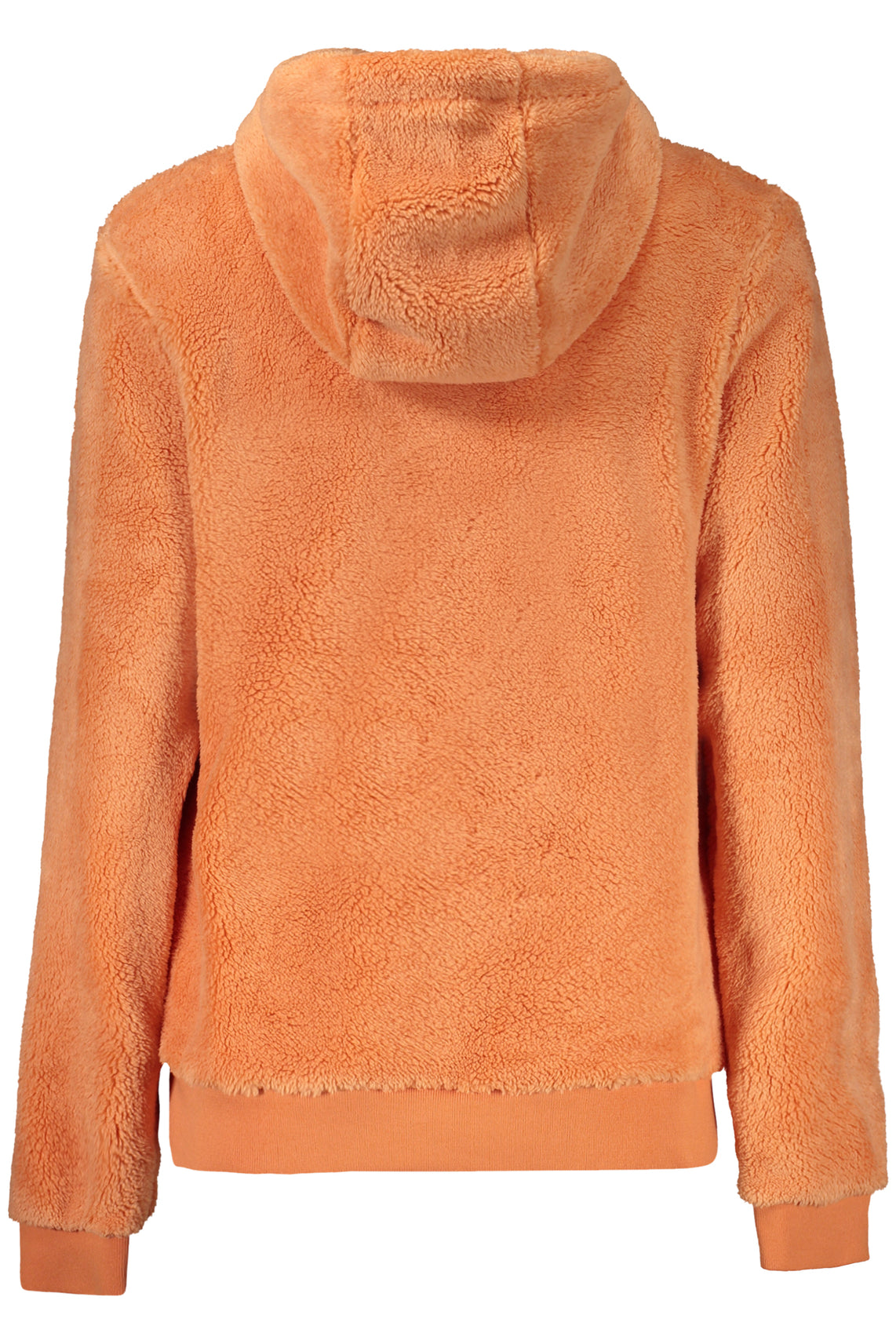 Felpa senza zip donna arancio