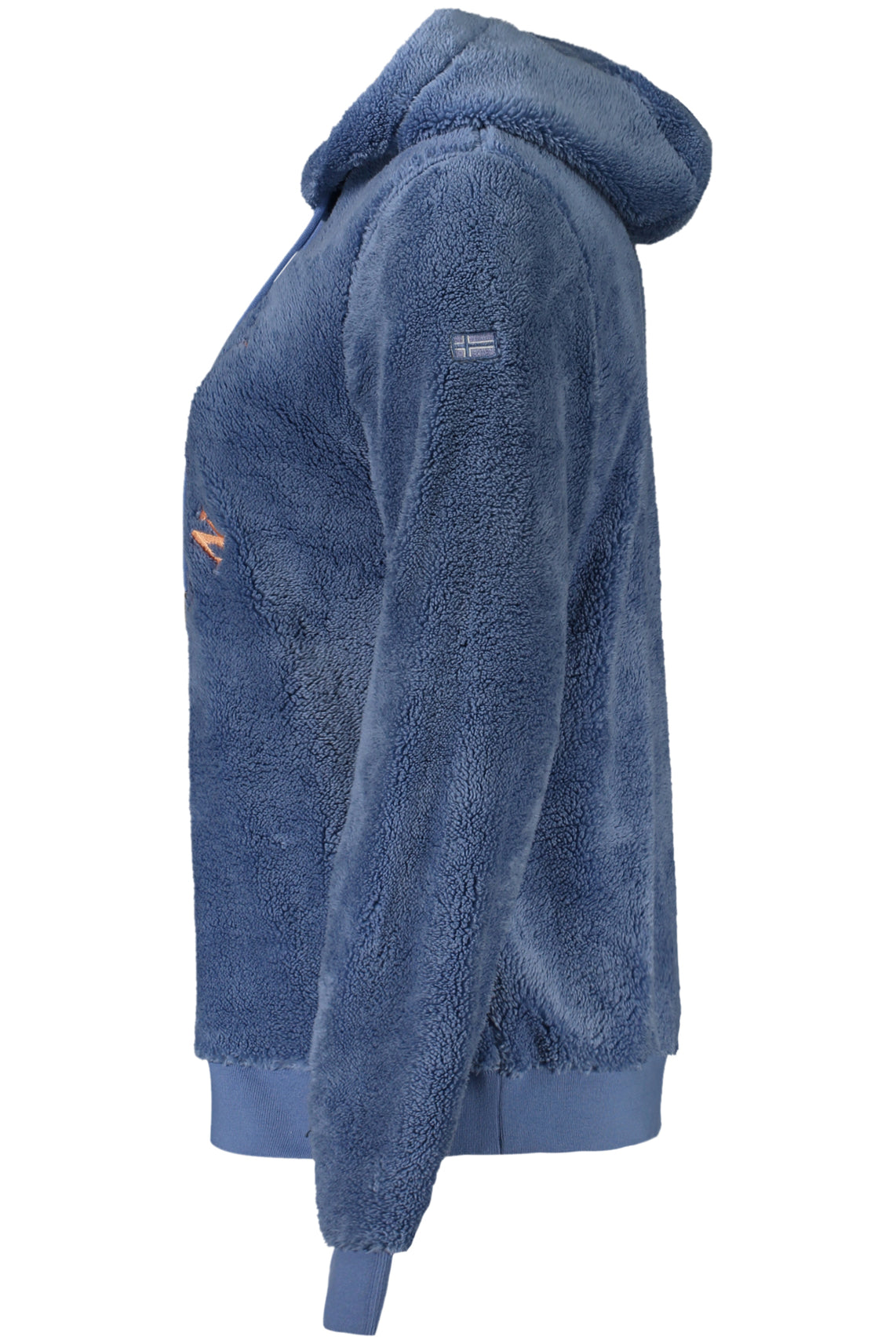 Felpa senza zip donna azzurro