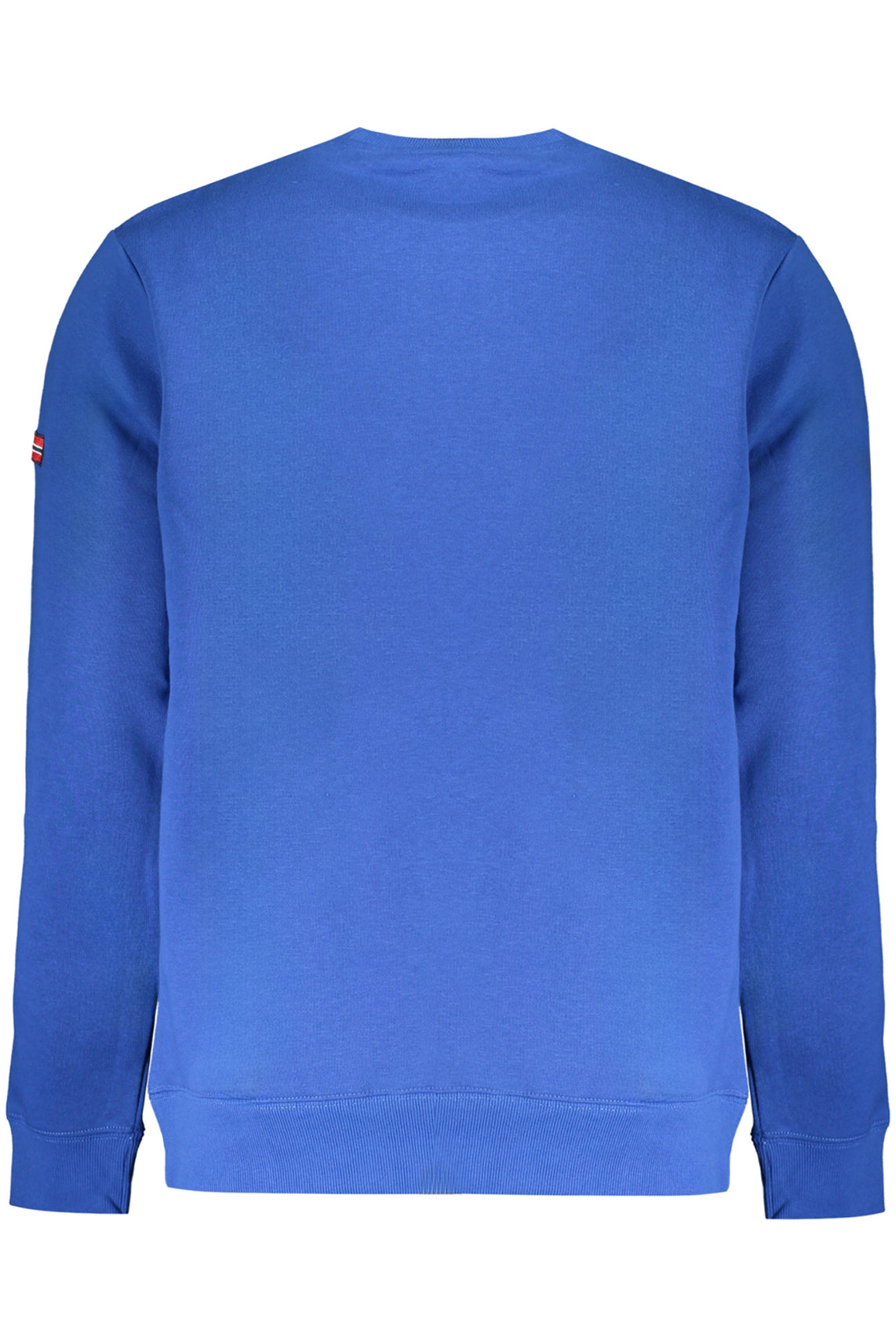 Men's blue zip-up sweatshirt