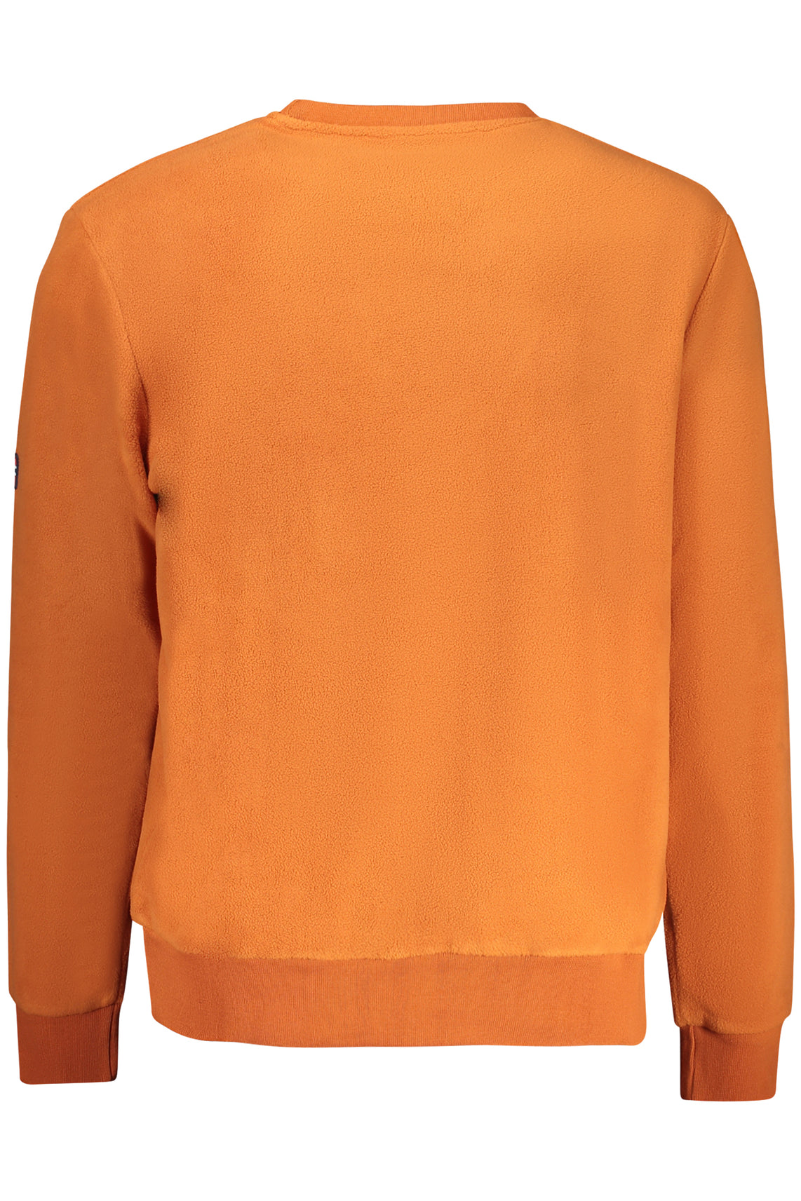 Men's brown zip-up sweatshirt