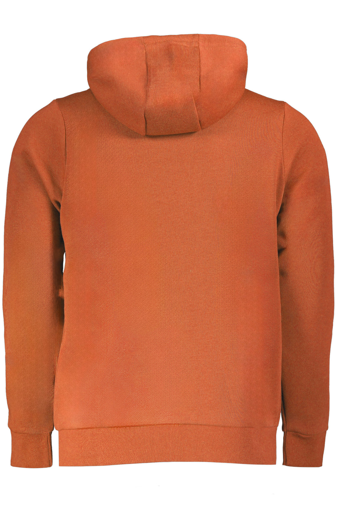 Men's brown zip-up sweatshirt