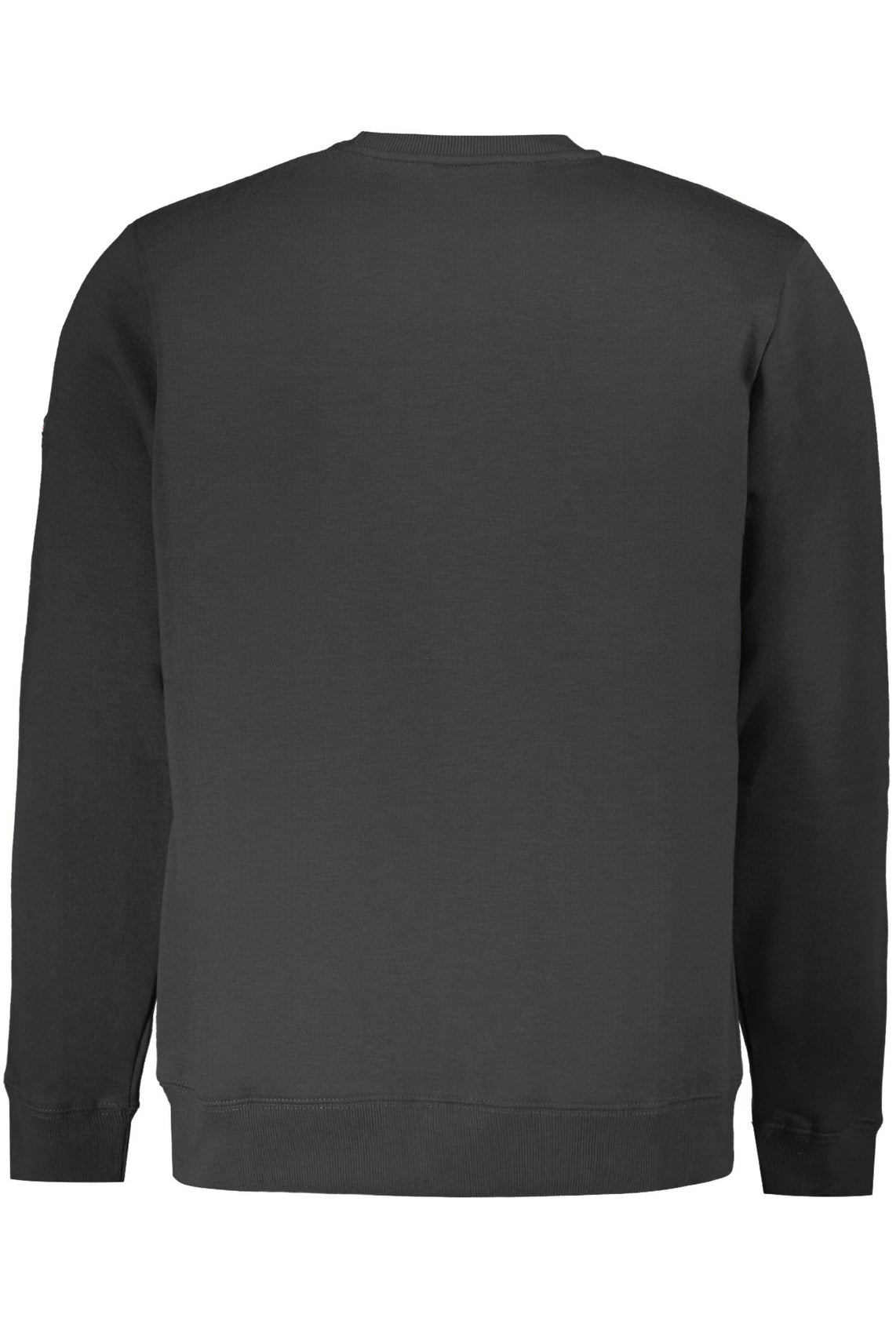Black men's zip-up sweatshirt