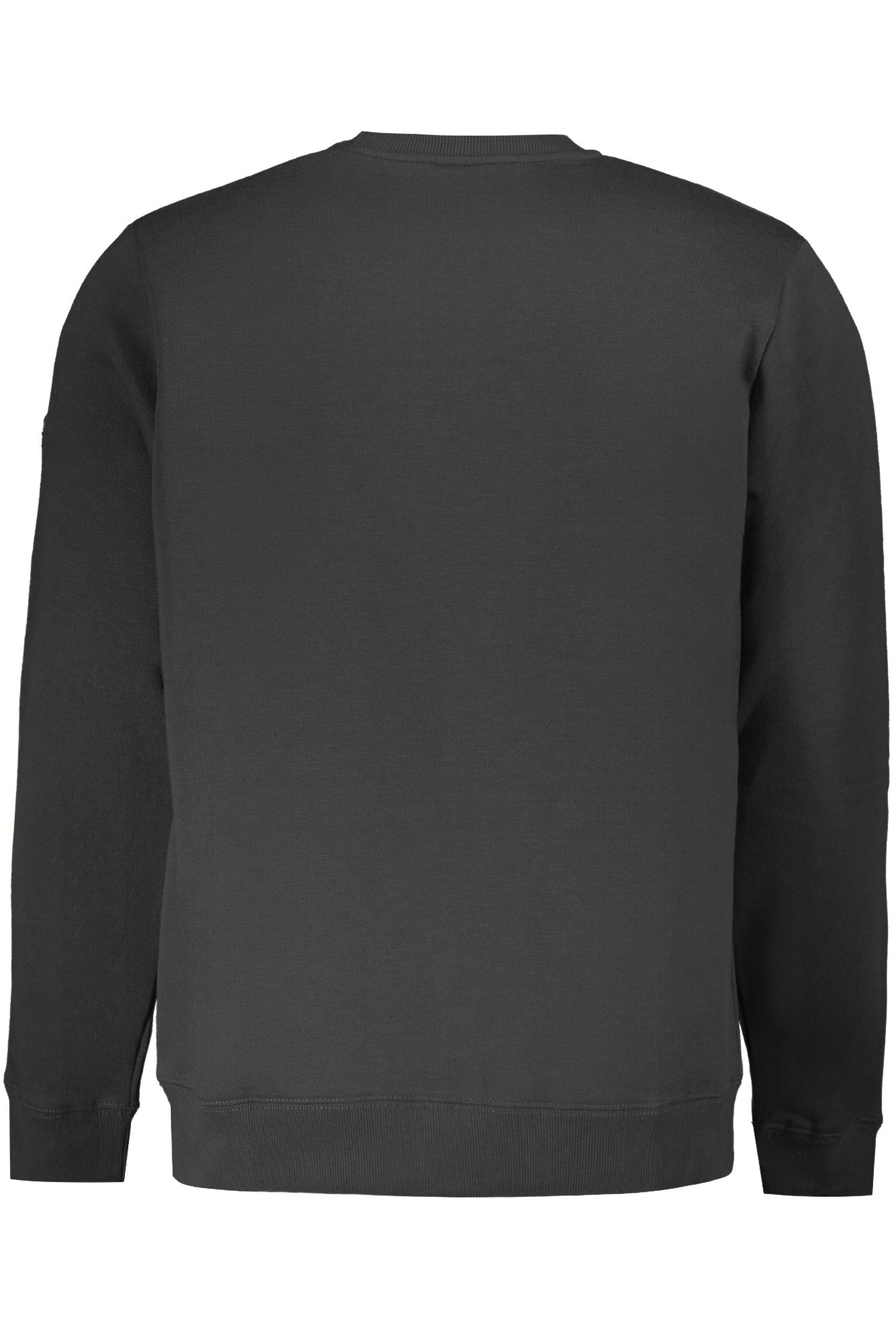 Black men's zip-up sweatshirt