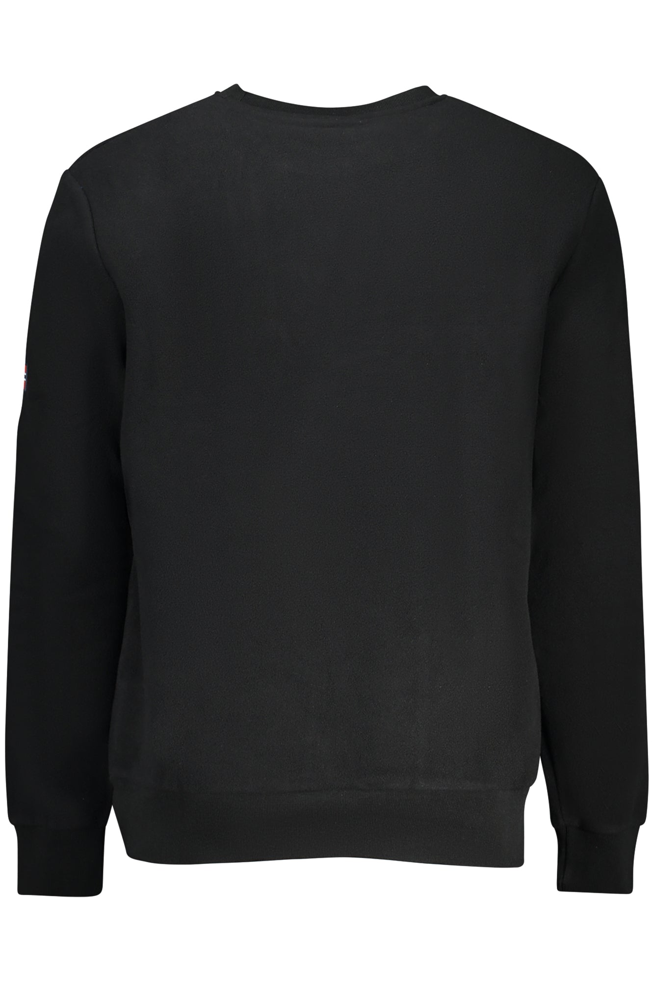 Men's black zip-up sweatshirt