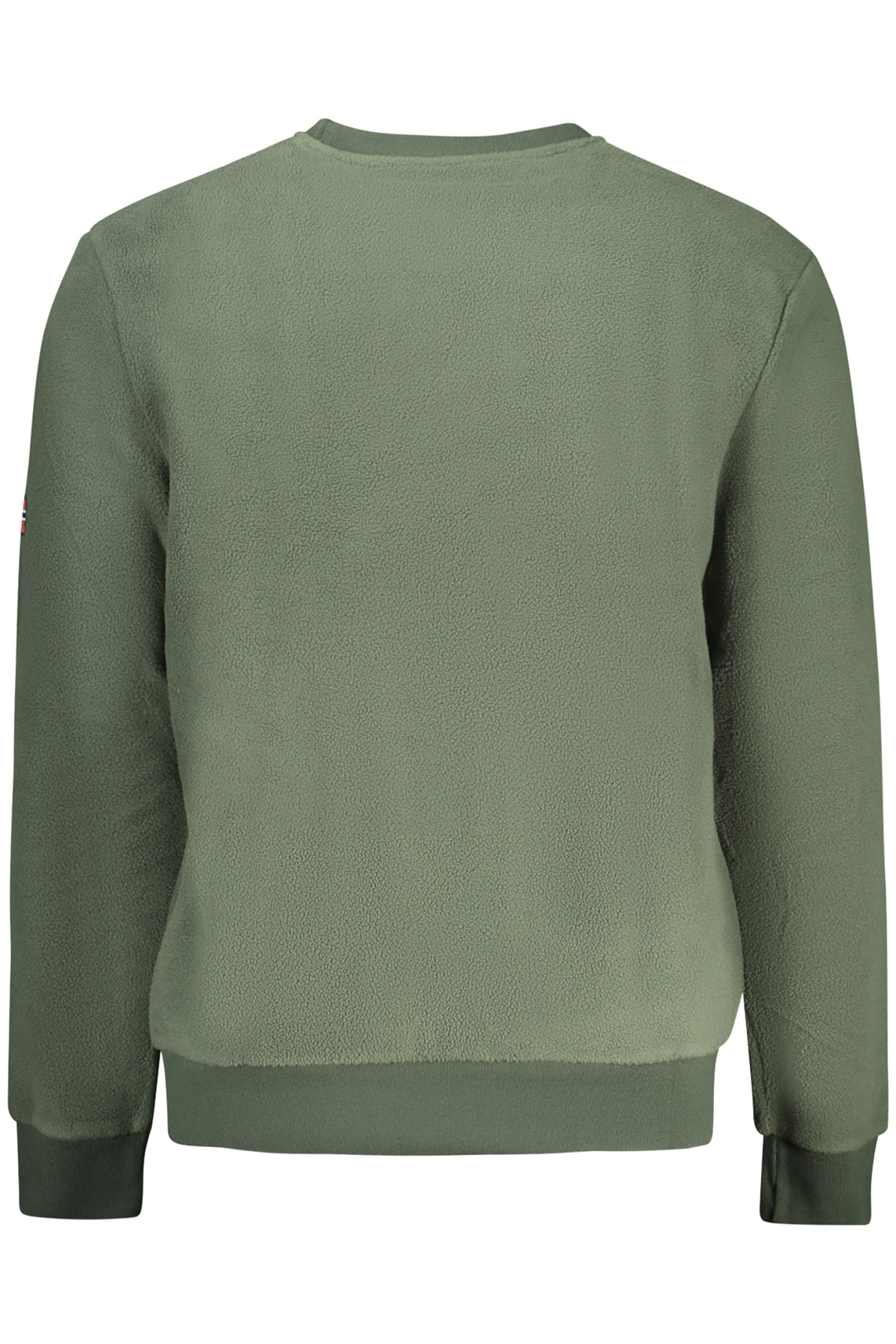 Men's zip-up sweatshirt green