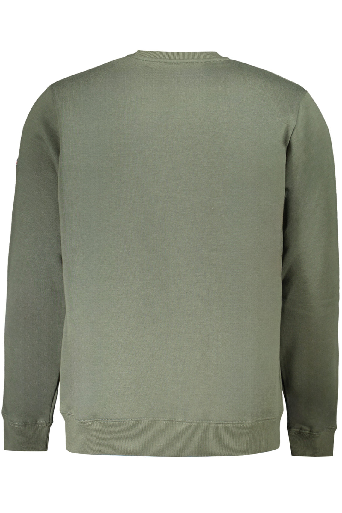 Men's zip-up sweatshirt green