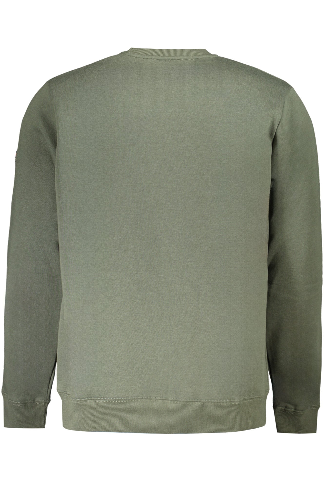 Men's zip-up sweatshirt green