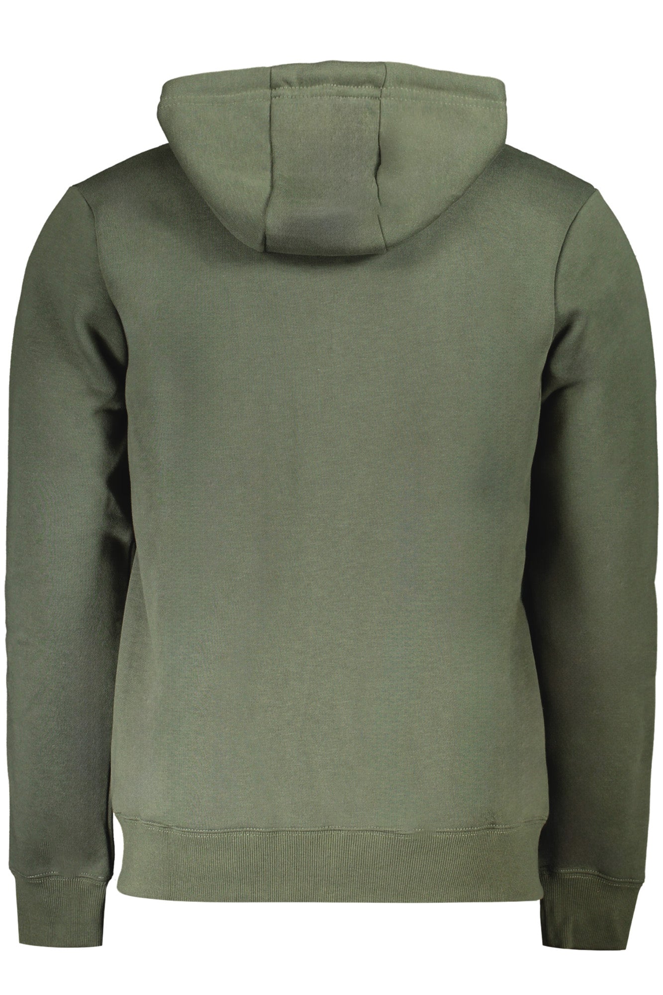 Men's zip-up sweatshirt green