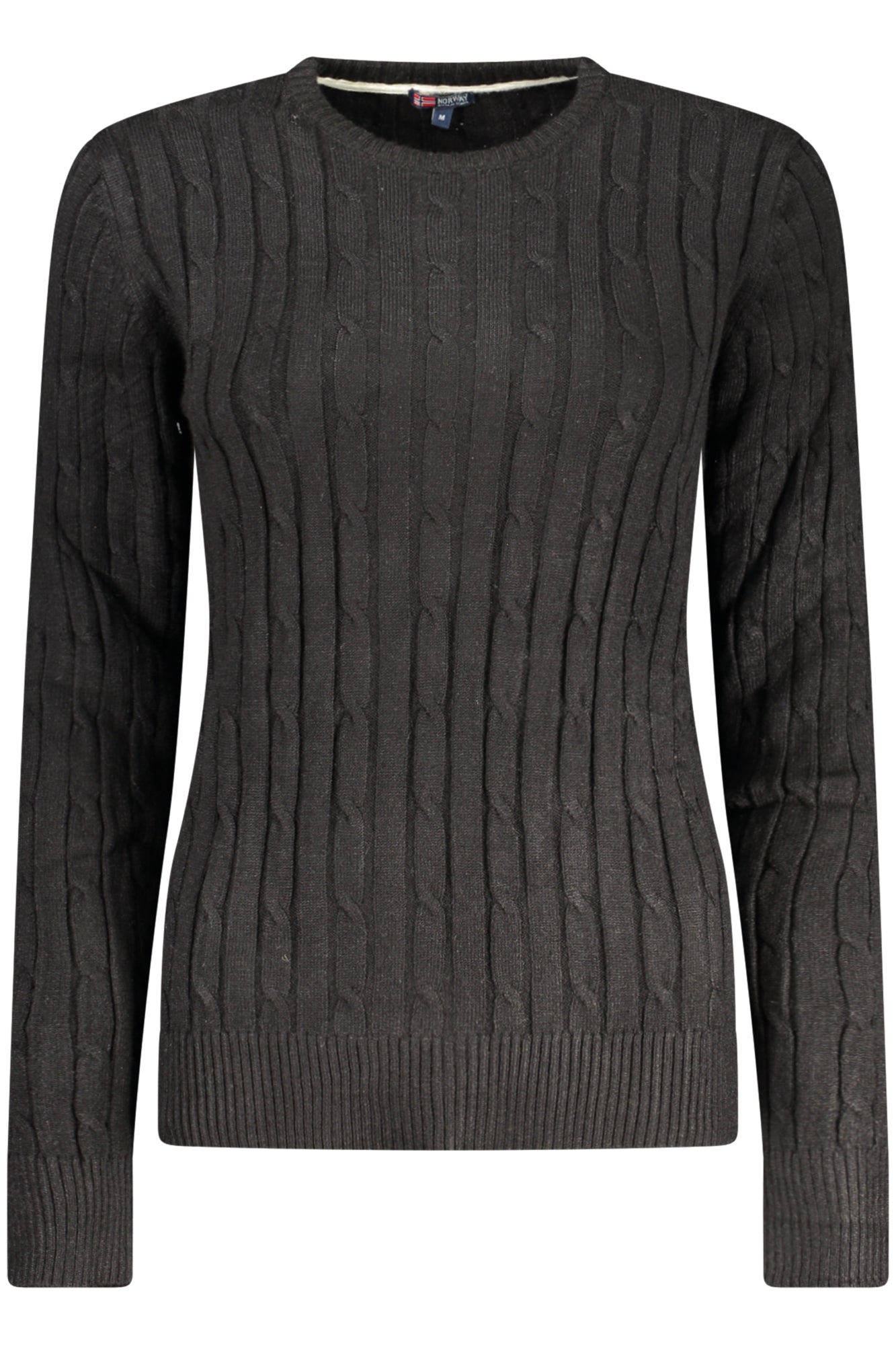 NORWAY 1963 NORWAY 1963 WOMEN'S WHITE SWEATER - Nero