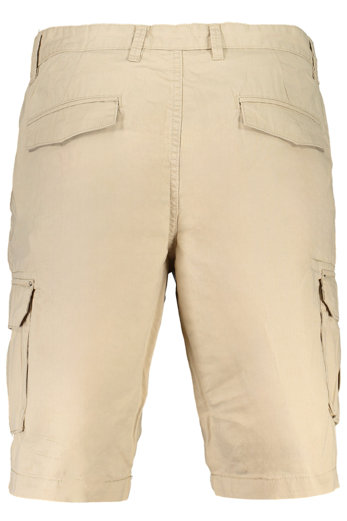 Beige men's bermuda pants