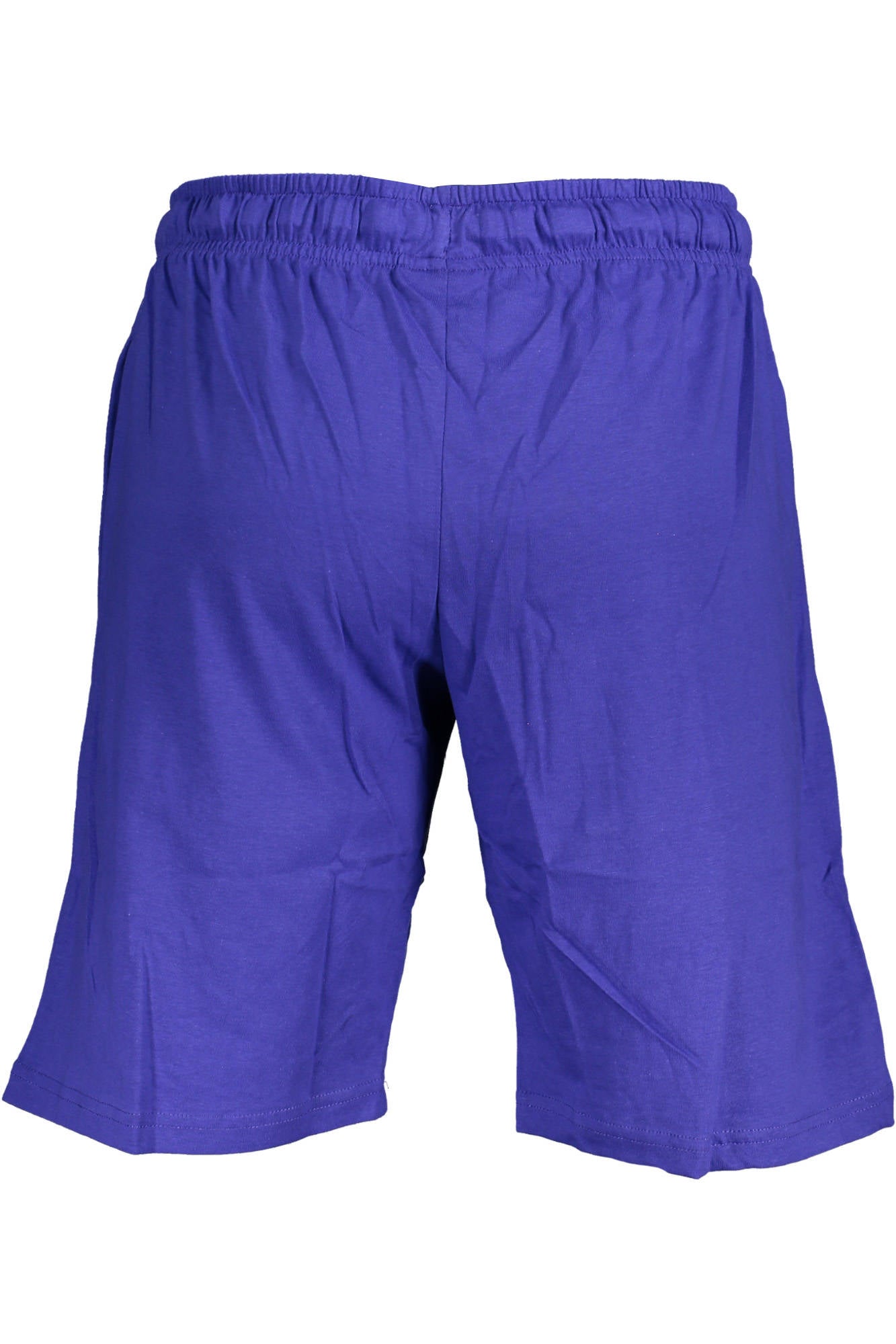 Blue men's bermuda pants