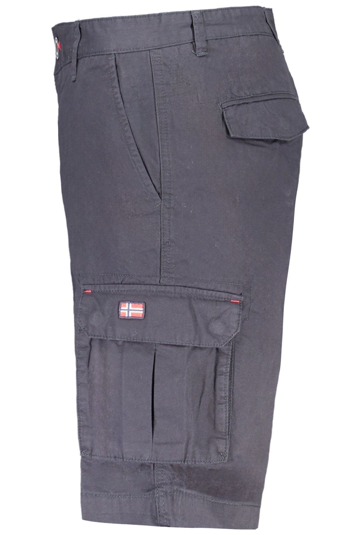 Blue men's bermuda pants