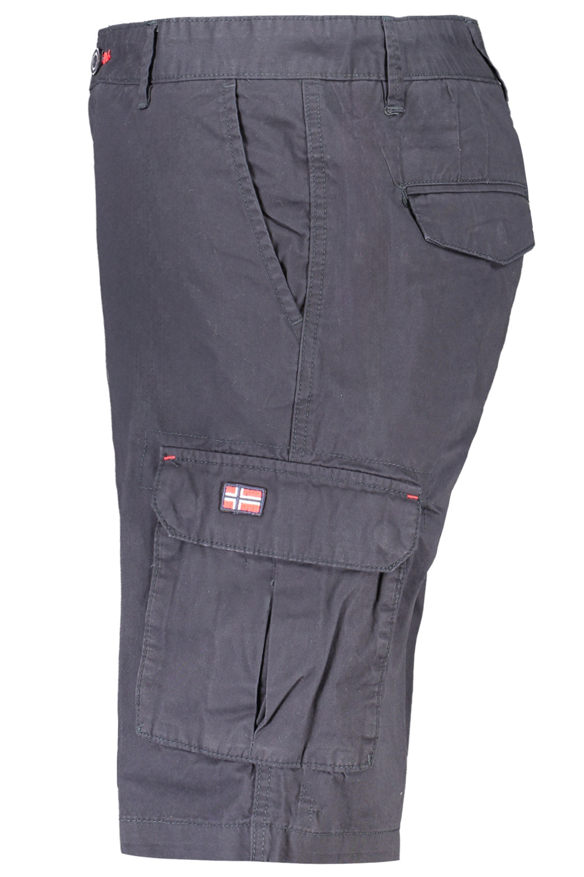 Blue men's bermuda pants