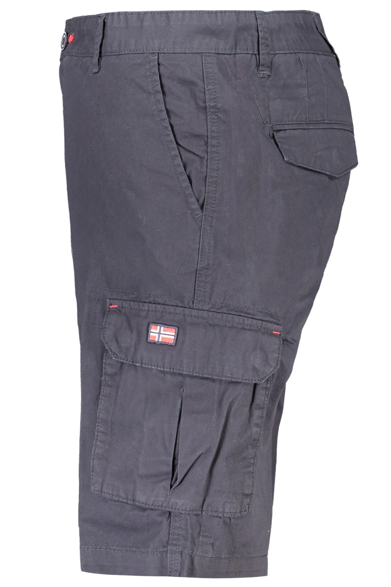 Blue men's bermuda pants