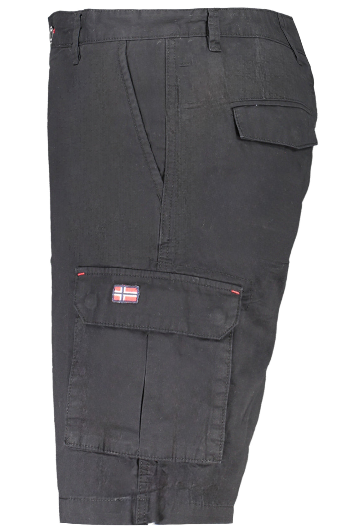 Black men's bermuda pants