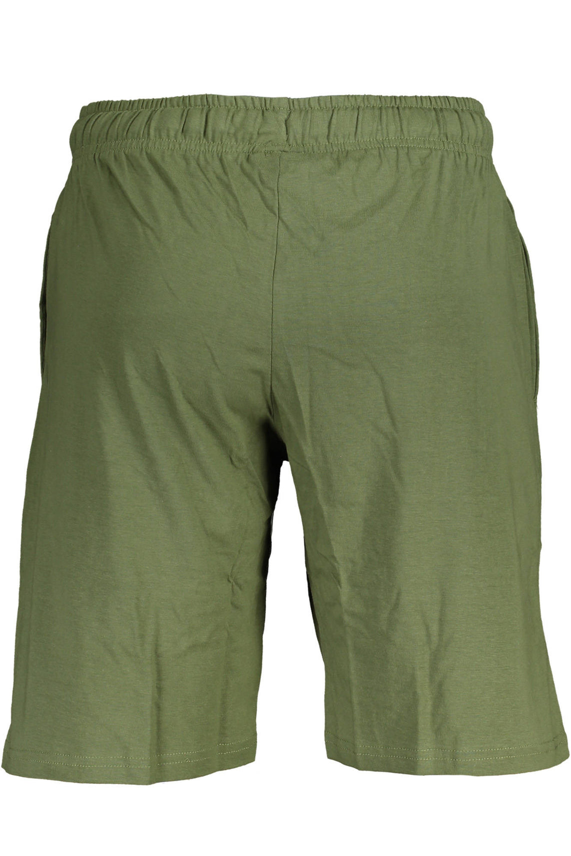 Green men's bermuda pants