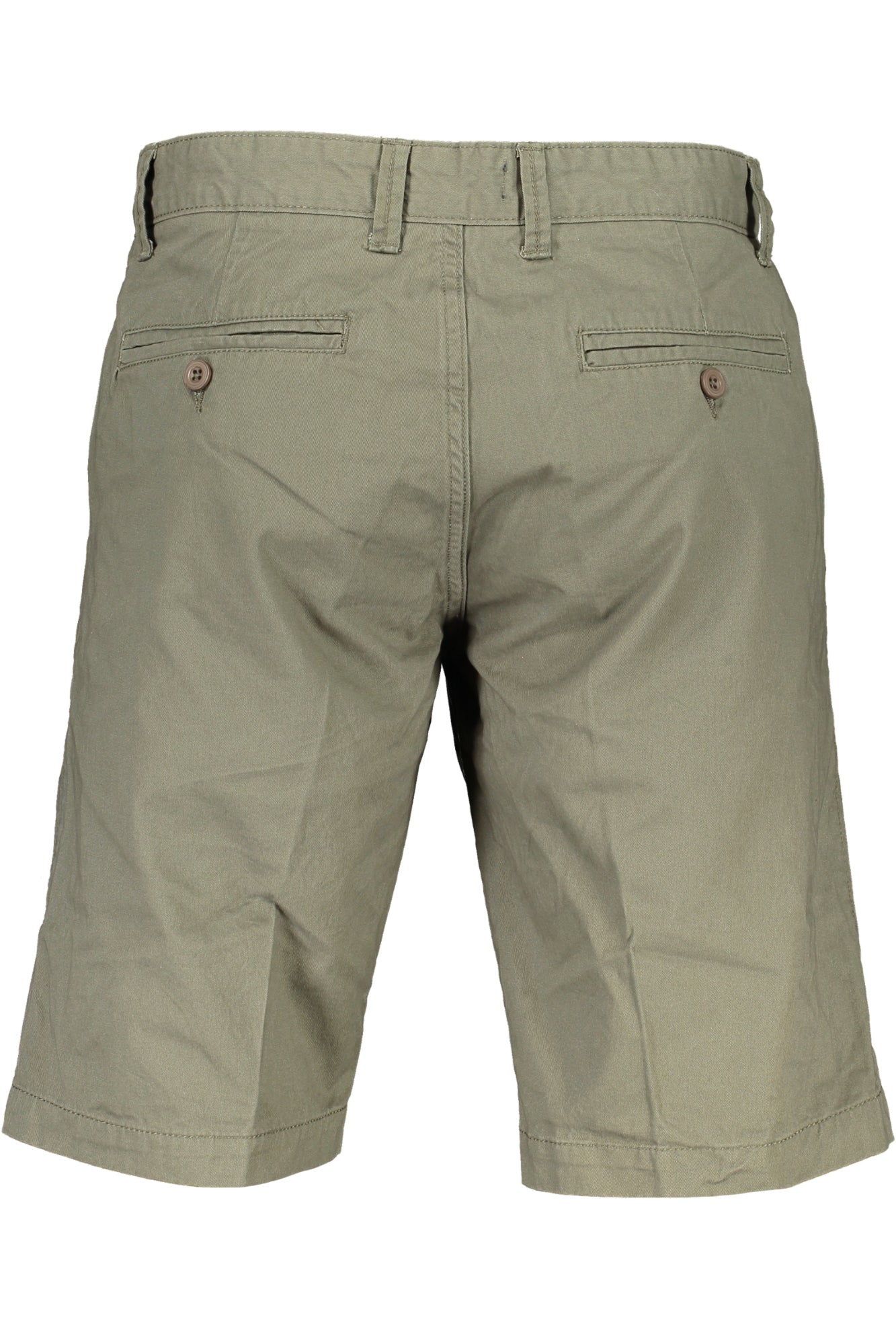 Green men's bermuda pants