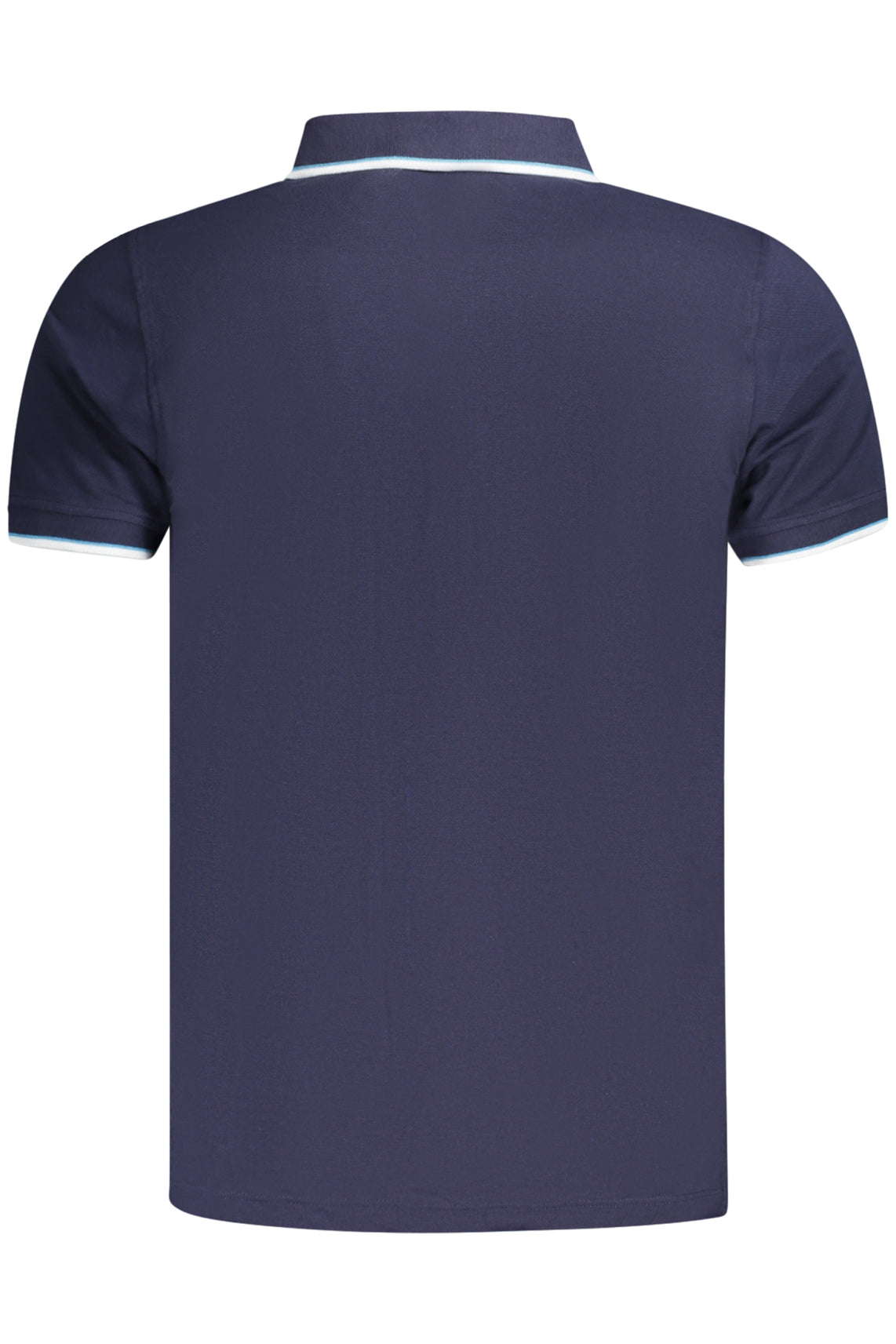 Men's short sleeve polo blue