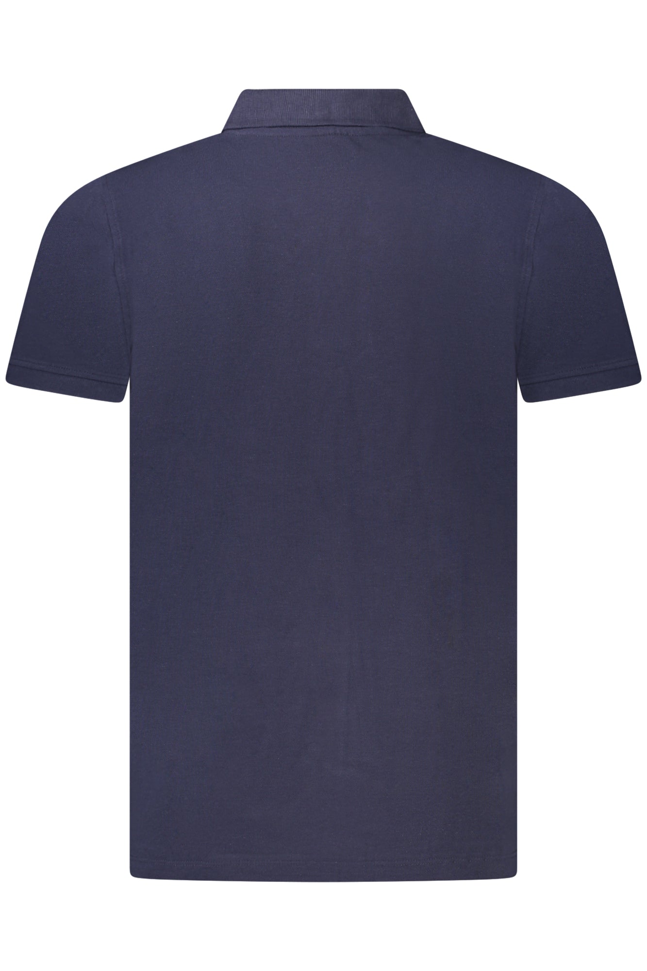 Men's short sleeve polo blue