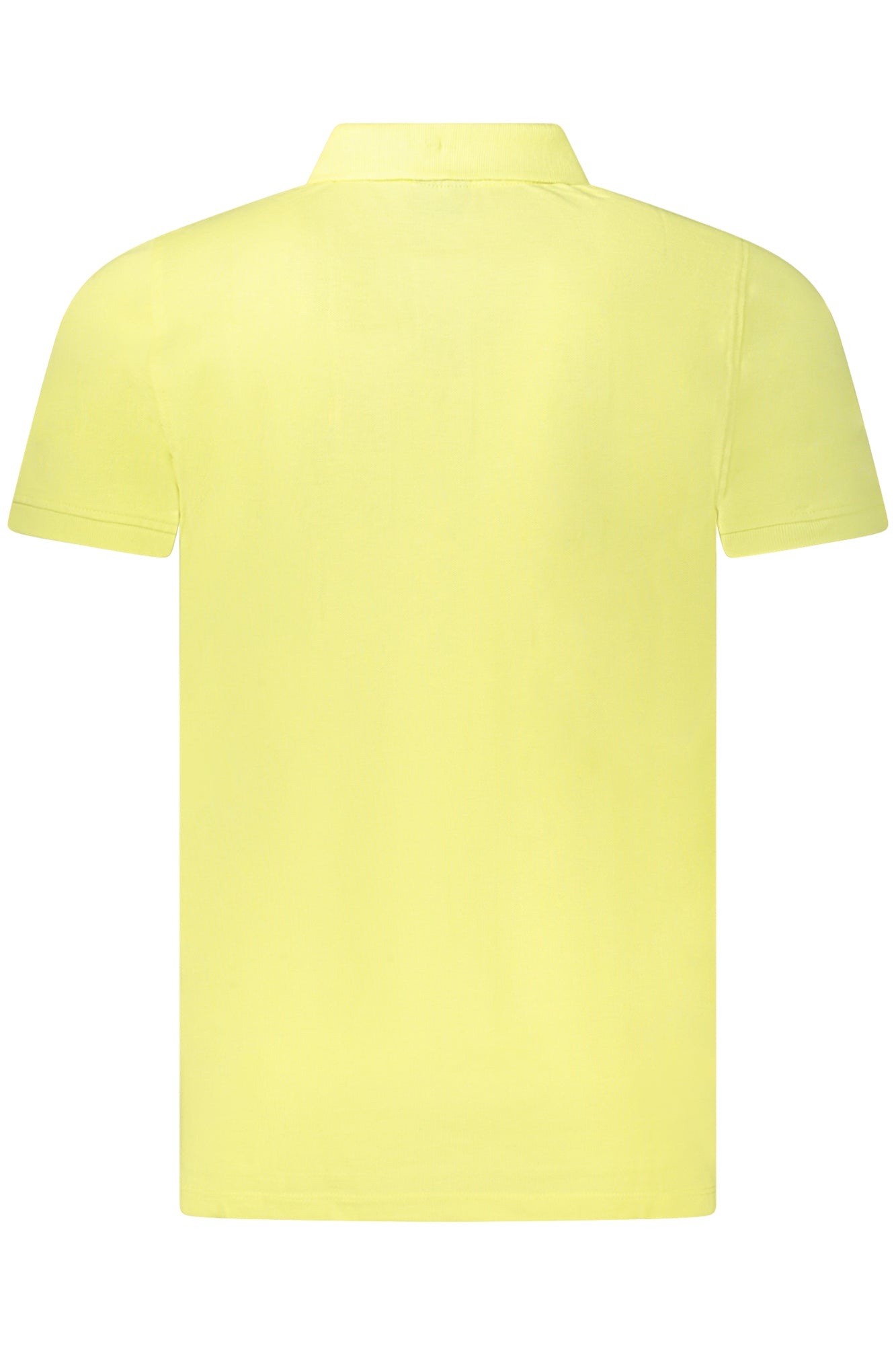 Men's short sleeve polo yellow
