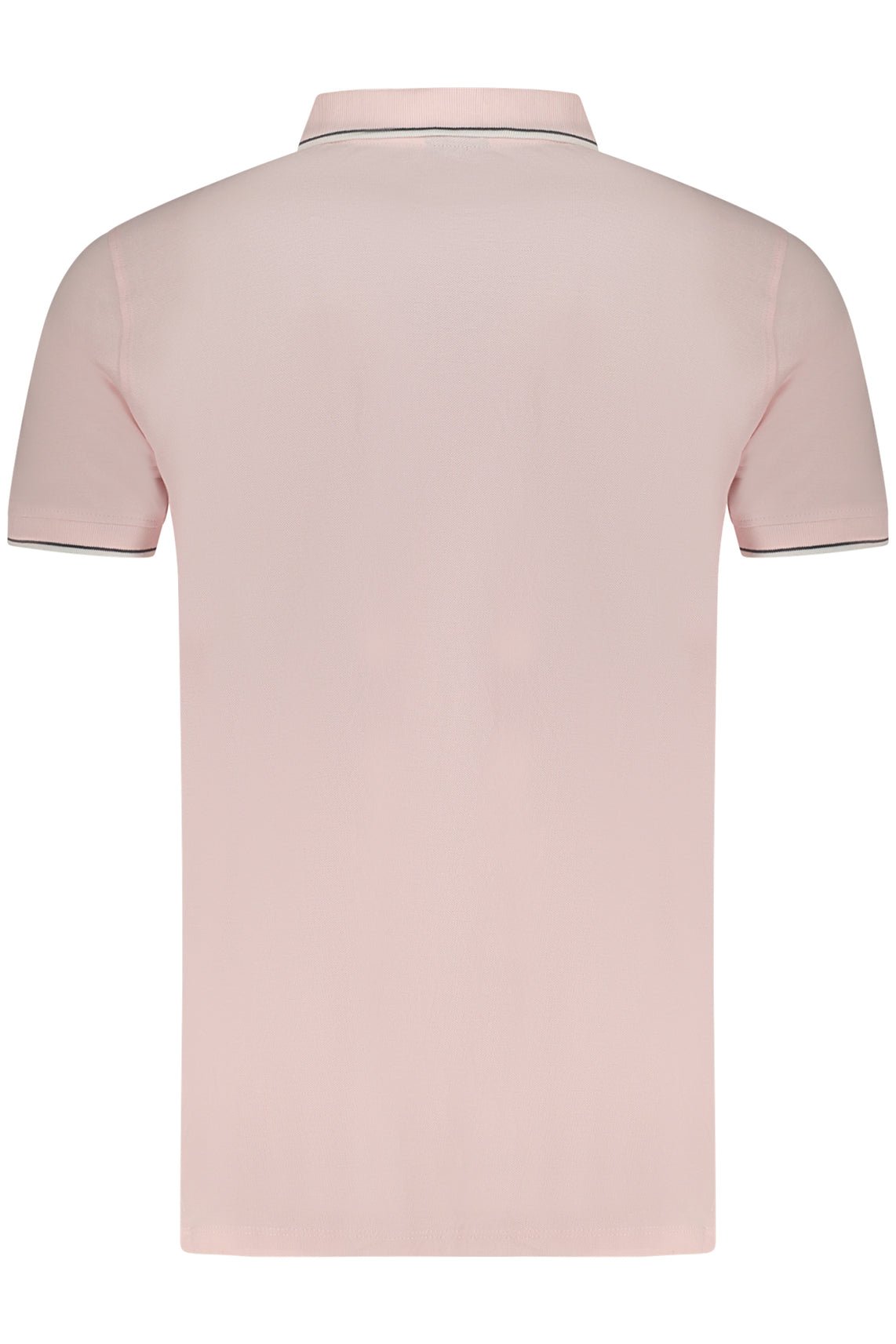 Men's short sleeve polo shirt pink