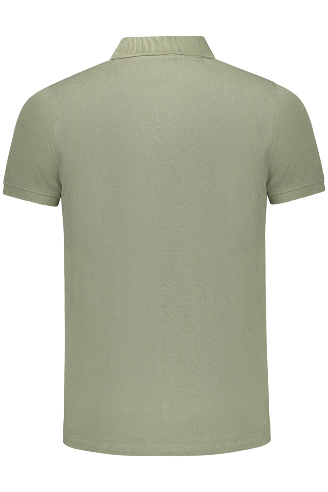 Men's short sleeve polo green