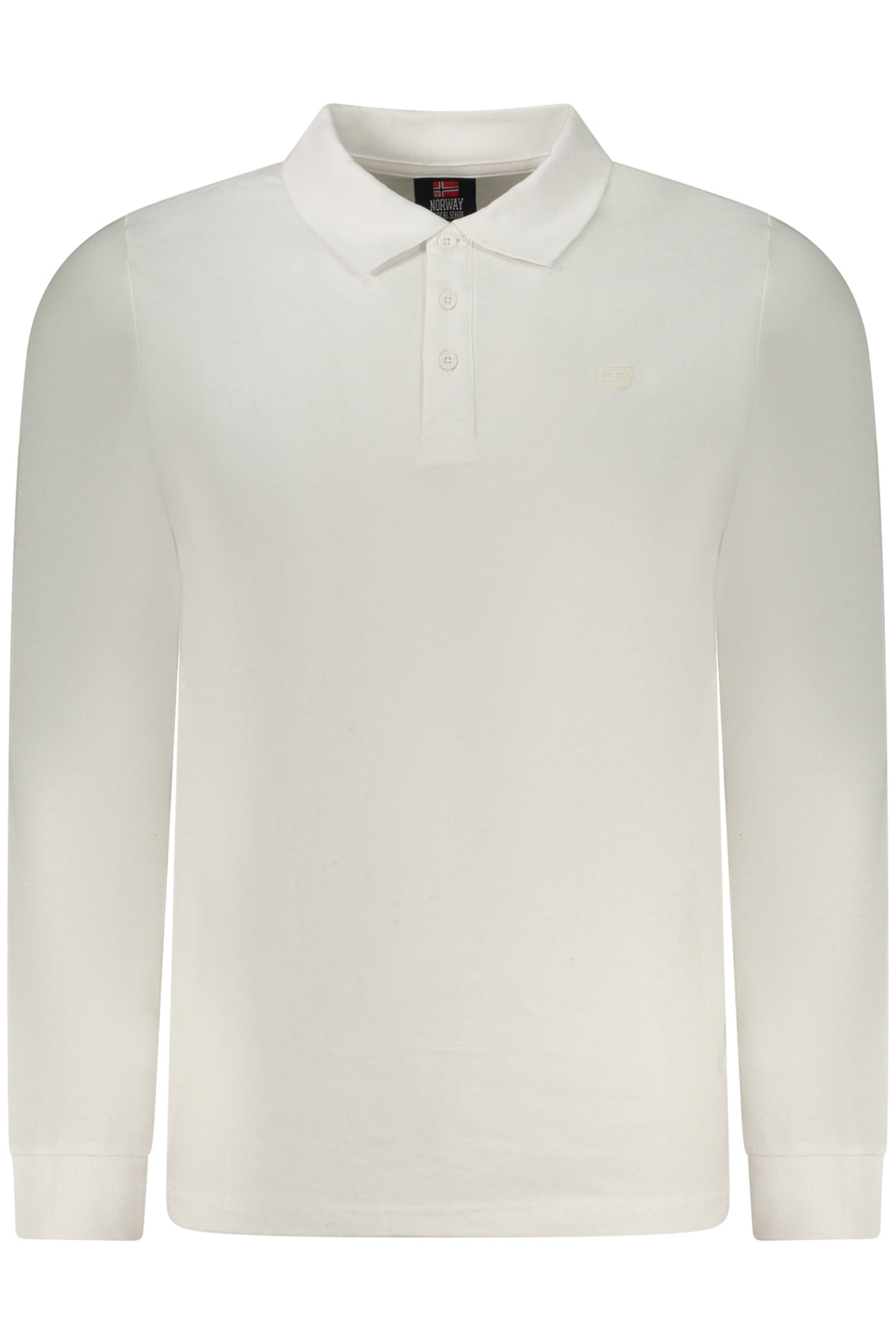 NORWAY 1963 NORWAY 1963 MEN'S LONG-SLEEVED POLO SHIRT WHITE - Bianco
