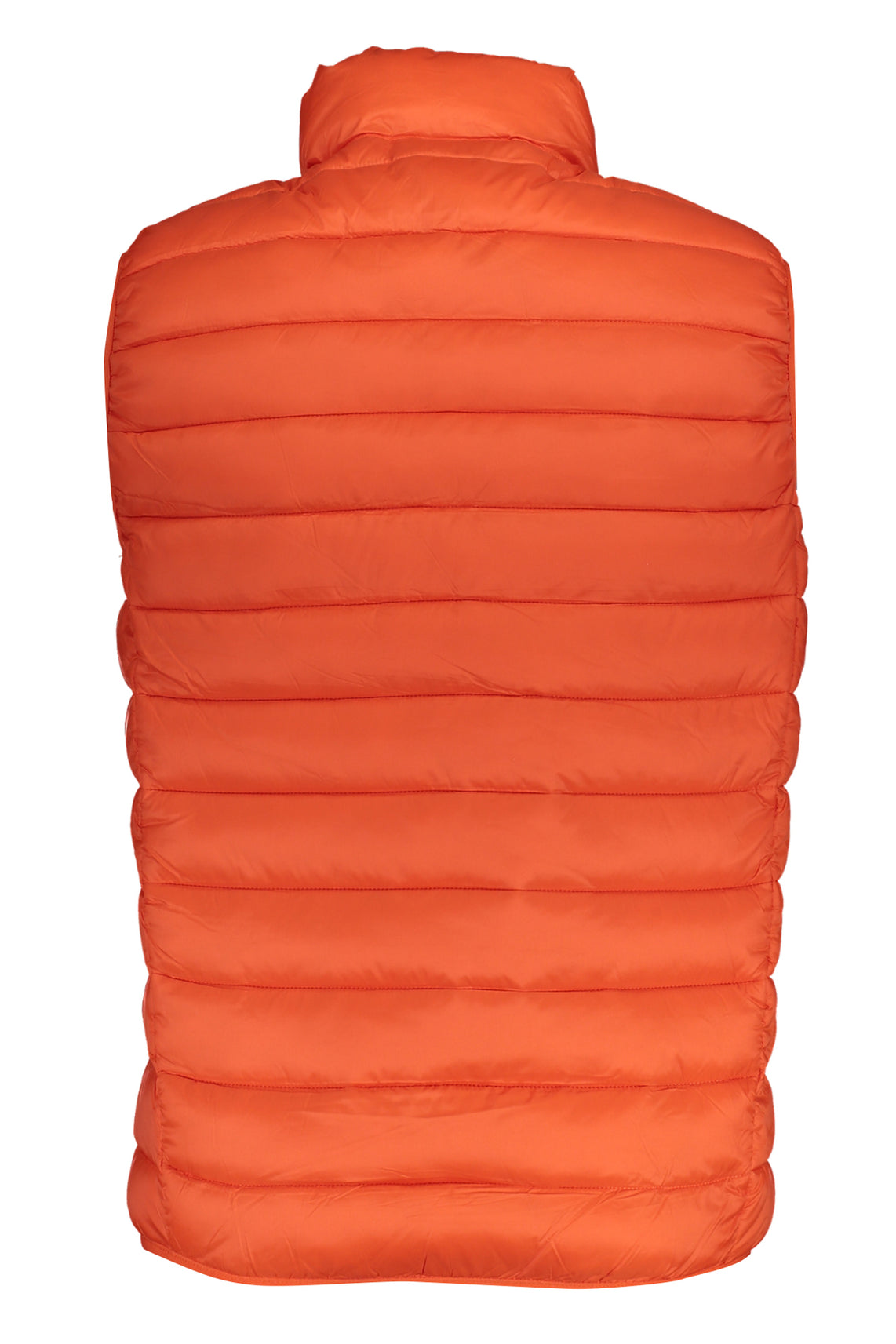 Men's orange sleeveless
