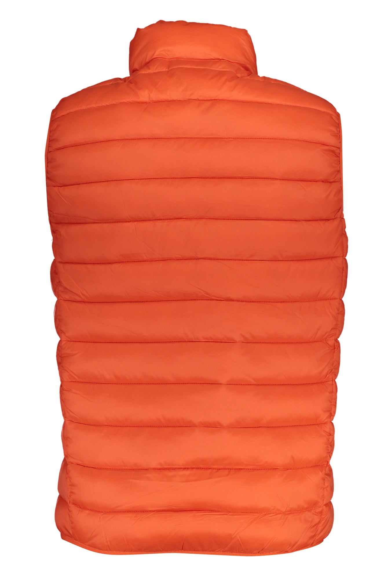 Men's orange sleeveless