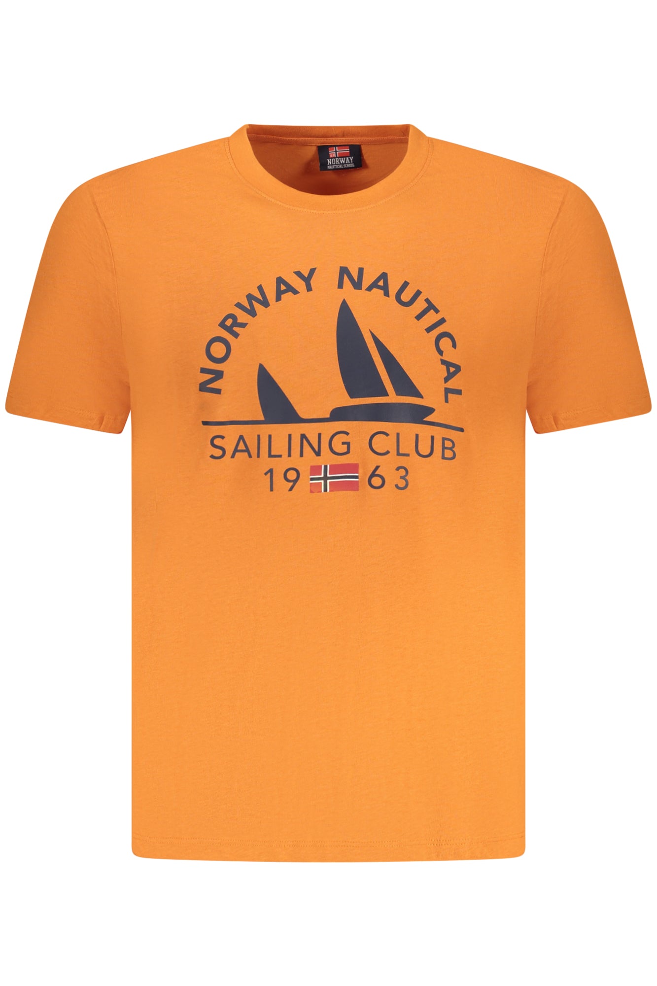 NORWAY 1963 NORWAY 1963 MEN'S SHORT SLEEVE T-SHIRT ORANGE - Arancione