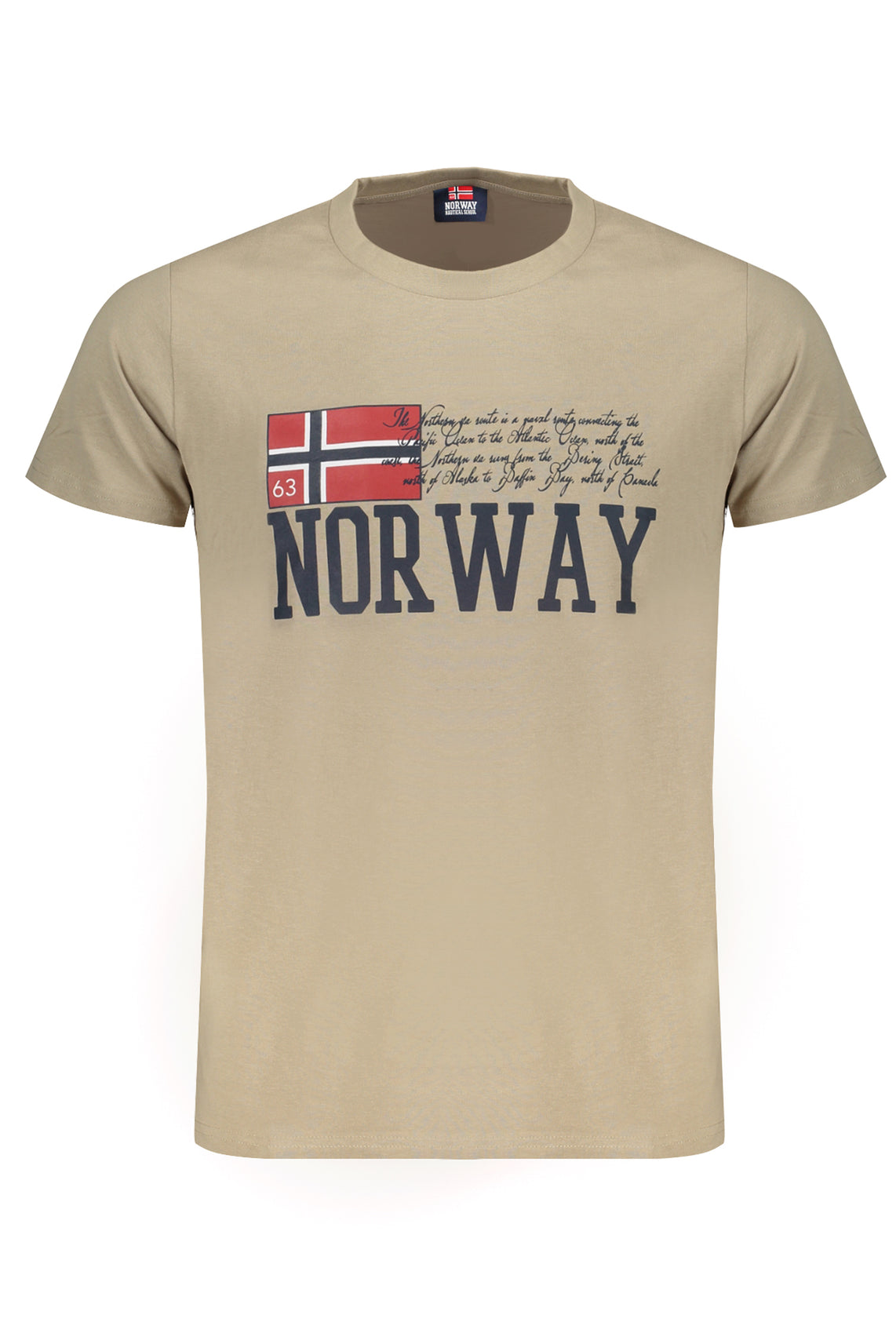 NORWAY 1963 T-Shirts Beige - 846020