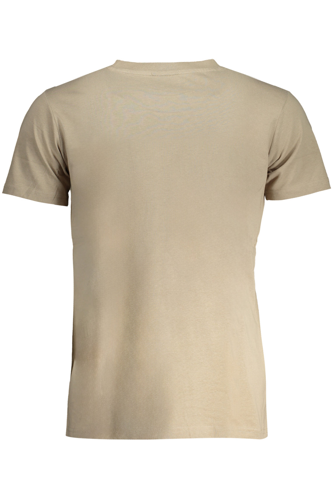 Beige men's short sleeve t-shirt