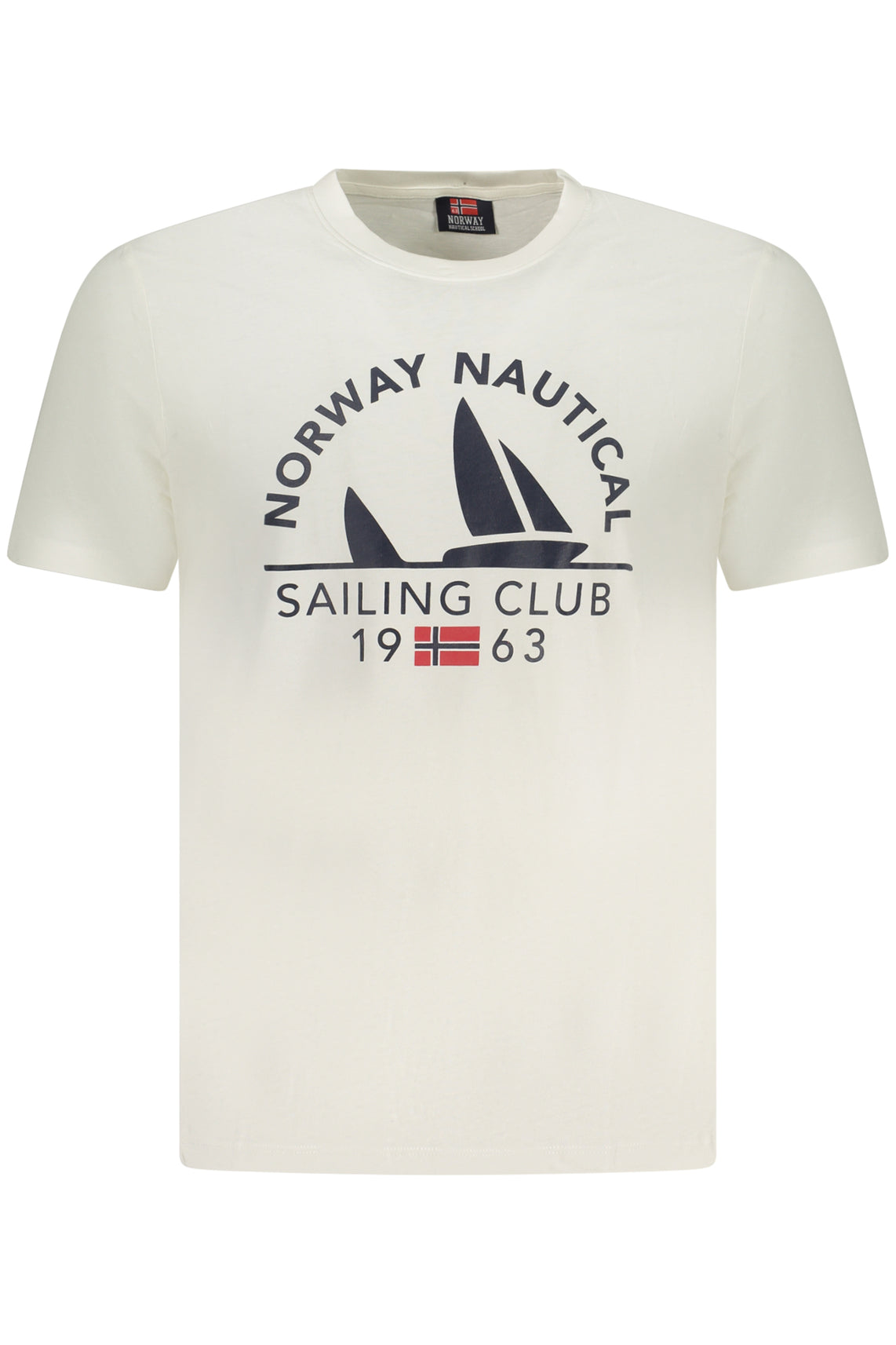 NORWAY 1963 NORWAY 1963 MEN'S SHORT SLEEVE T-SHIRT ORANGE - Bianco