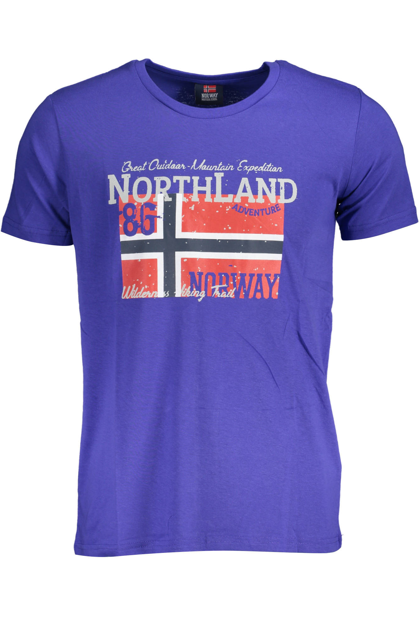 NORWAY 1963 NORWAY 1963 MEN'S SHORT SLEEVE T-SHIRT BLUE - Blu