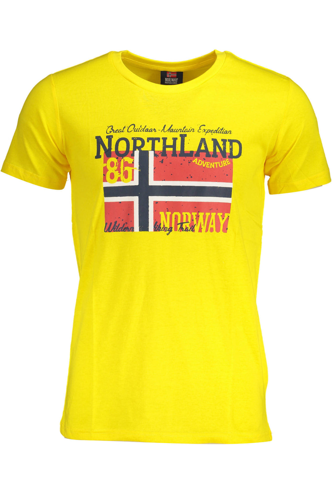 NORWAY 1963 NORWAY 1963 MEN'S SHORT SLEEVE T-SHIRT BLUE - Giallo