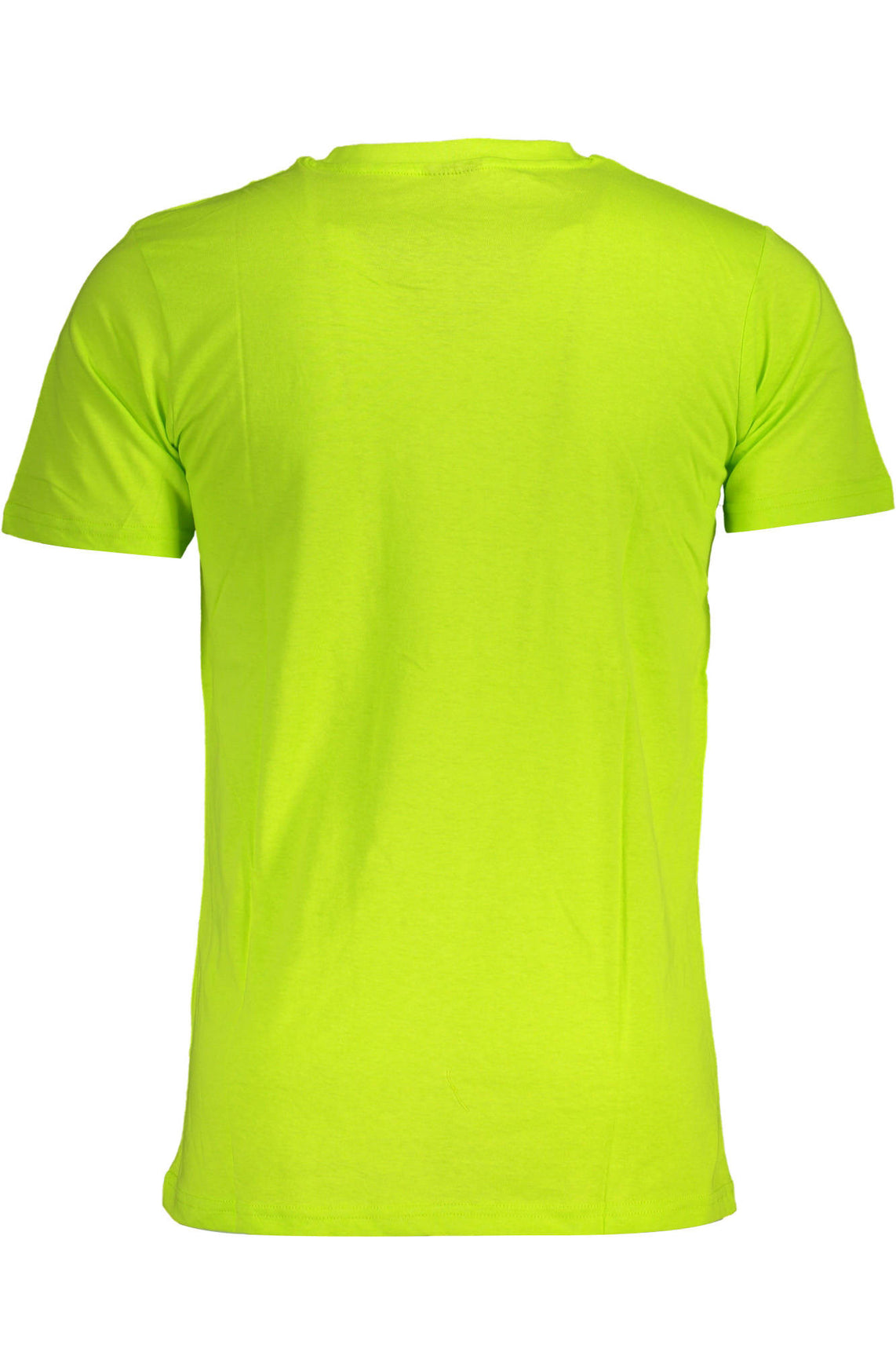 Yellow men's short sleeved t-shirt