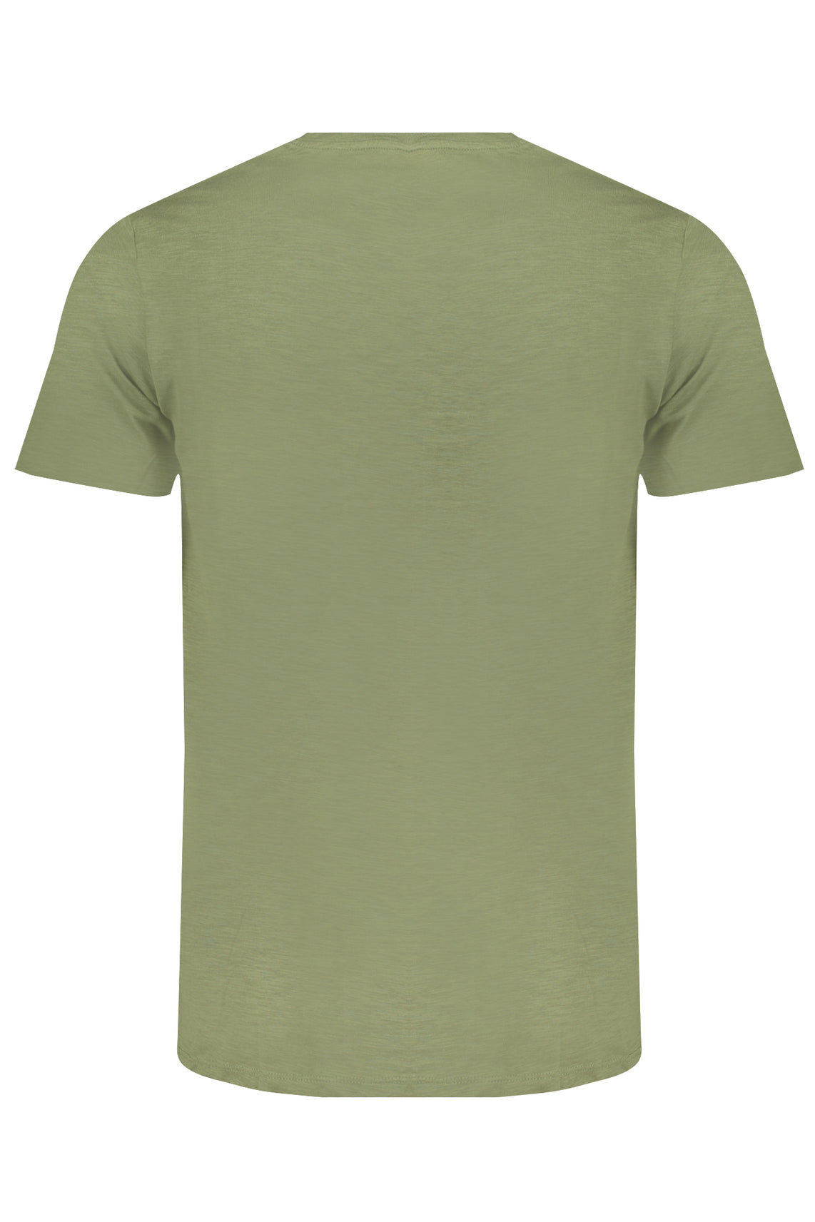 Green men's short sleeve t-shirt